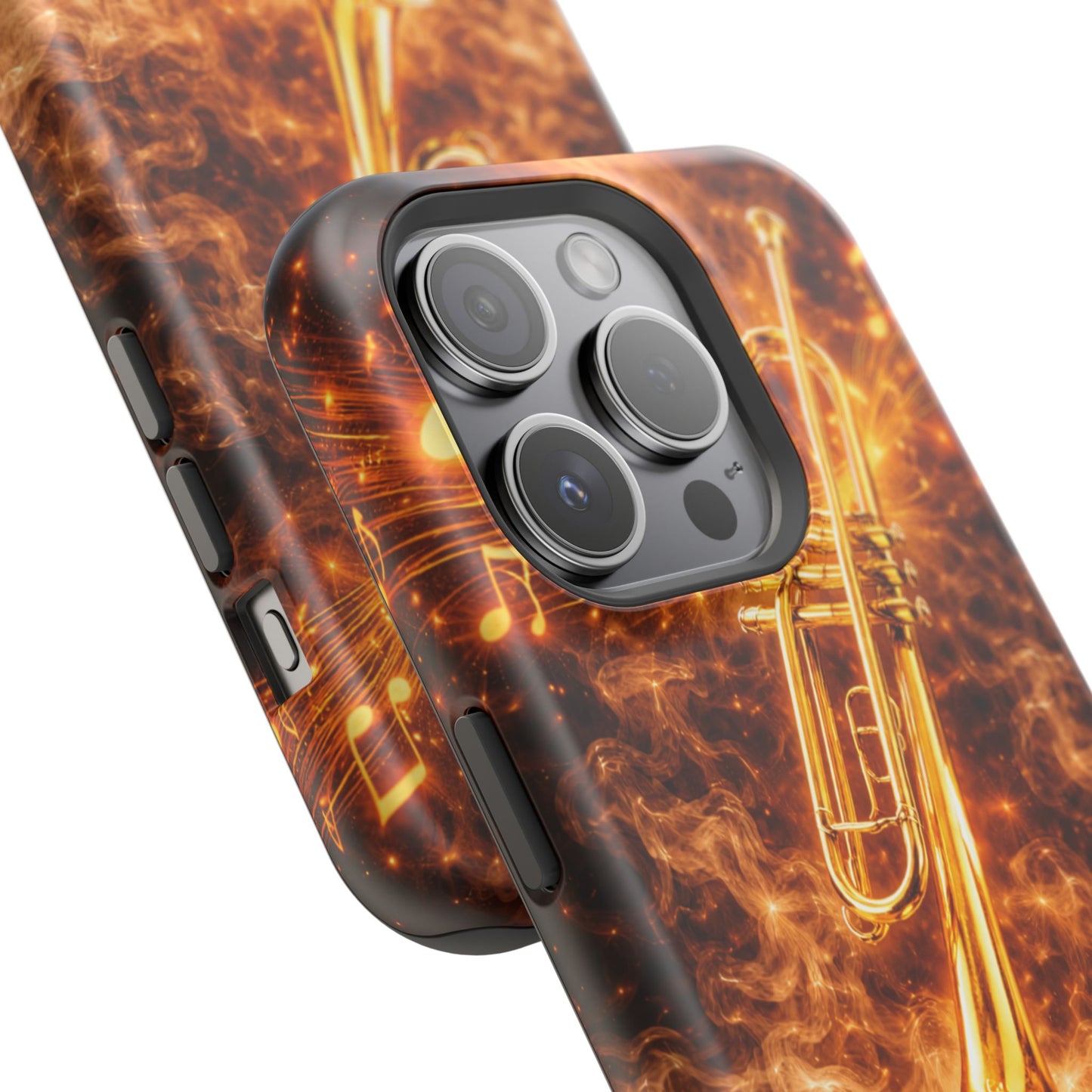 "Funda Magnética Reforzada Magnética Reforzada trompeta 🎺🔥Donde hay fuego, hay música.”