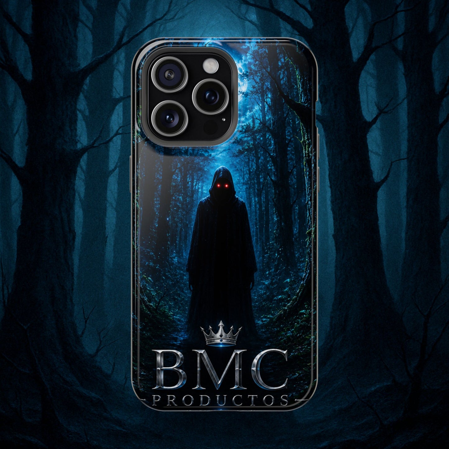 "Funda Magnética Reforzada🖤 El Vigía del Bosque Oscuro"