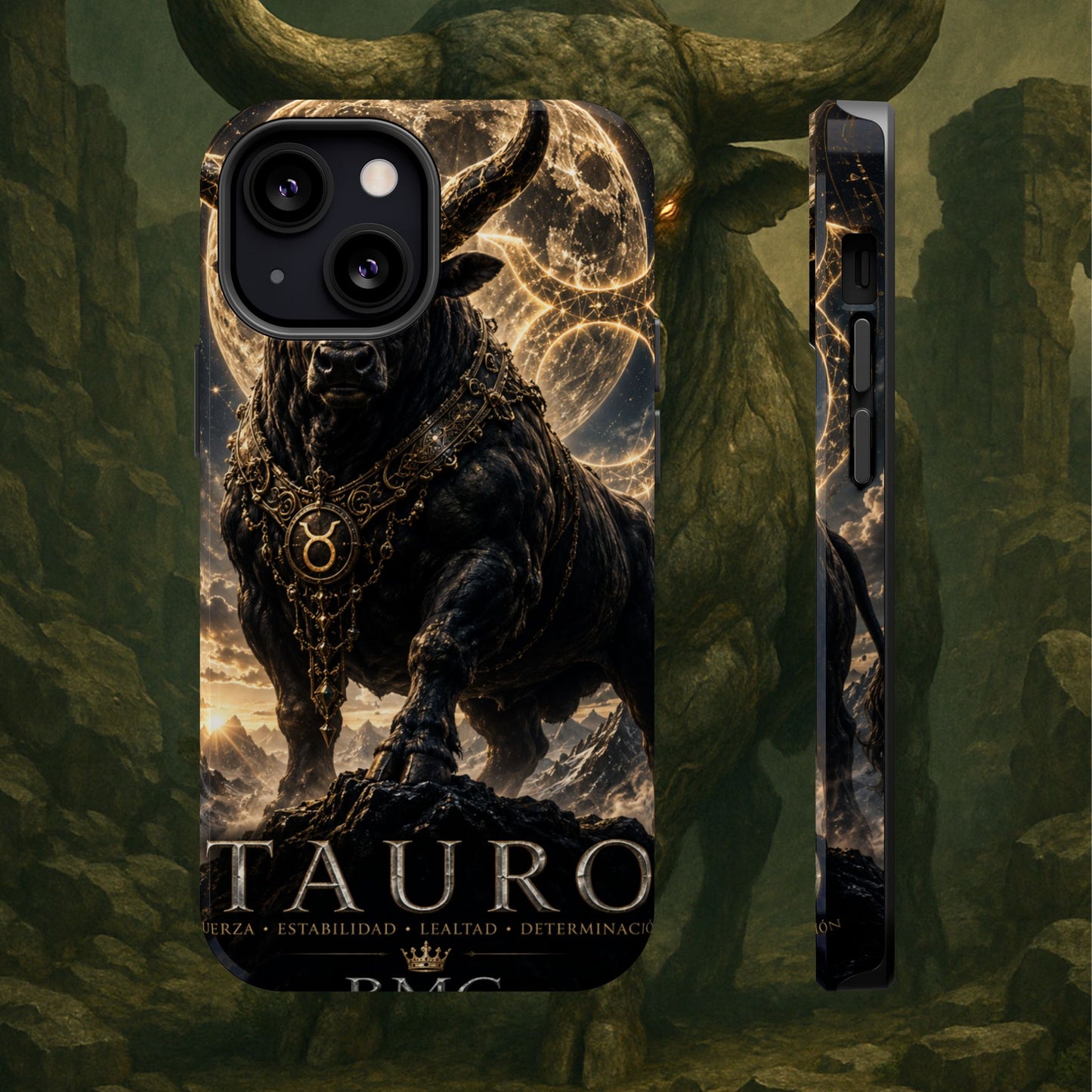 "Funda Magnética Reforzada♉ Tauro — Fuerza silenciosa de la tierra"