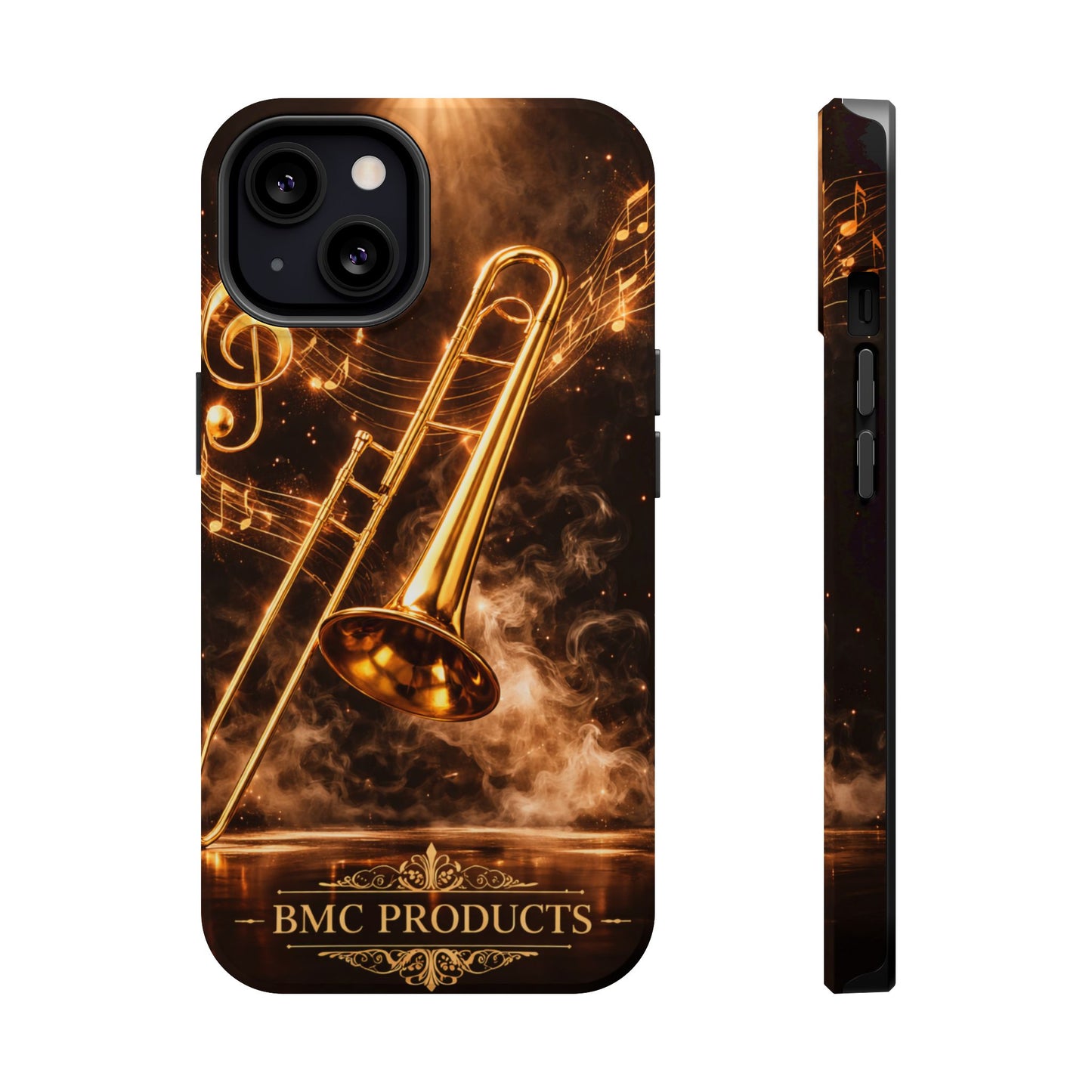 "Funda Magnética Reforzada Magnética Reforzada Trombón 🎷🔥No todos los fuegos hacen ruido… algunos tocan el alma.” 🔥🎷
