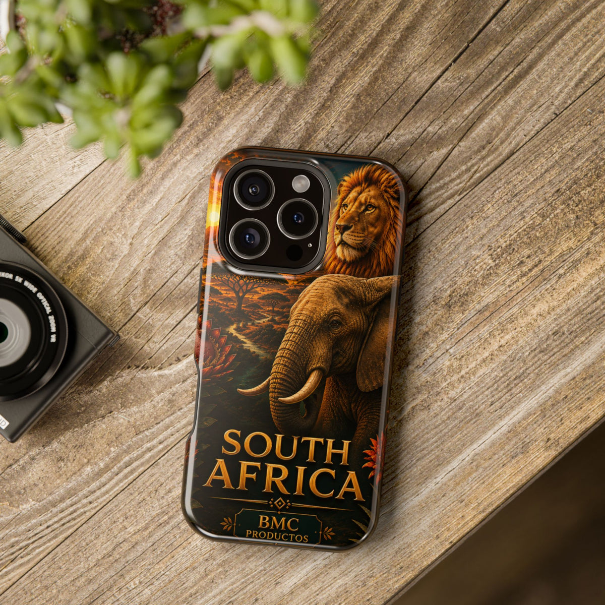 "Reinforced Magnetic Case South Africa 🌍 – A world of adventure and diversity"