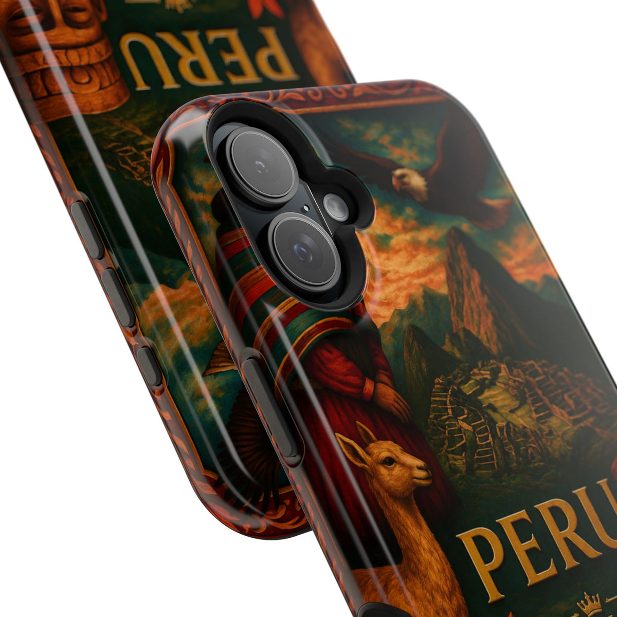 "Peru: Mysticism, History, and Eternal Wonders Reinforced Magnetic Case 🏔️🦙🛕"