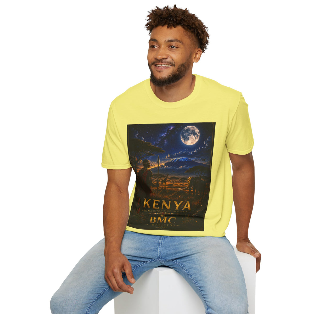 "Camiseta Kenia: Aventura Salvaje y Tierra de Horizontes Infinitos 🦁🌄🏕️"