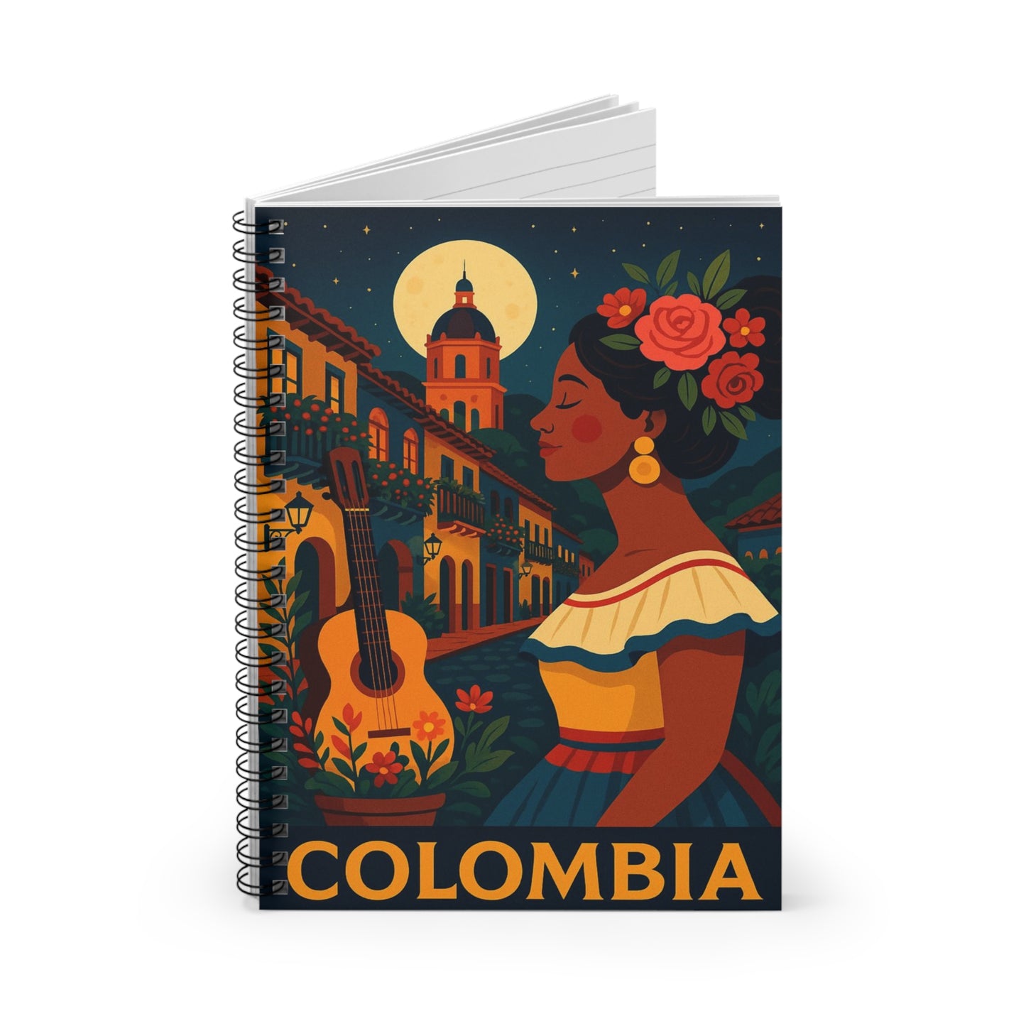 "libreta Colombia: Magia de Colores, Café y Tradición ☕🎨🌄"