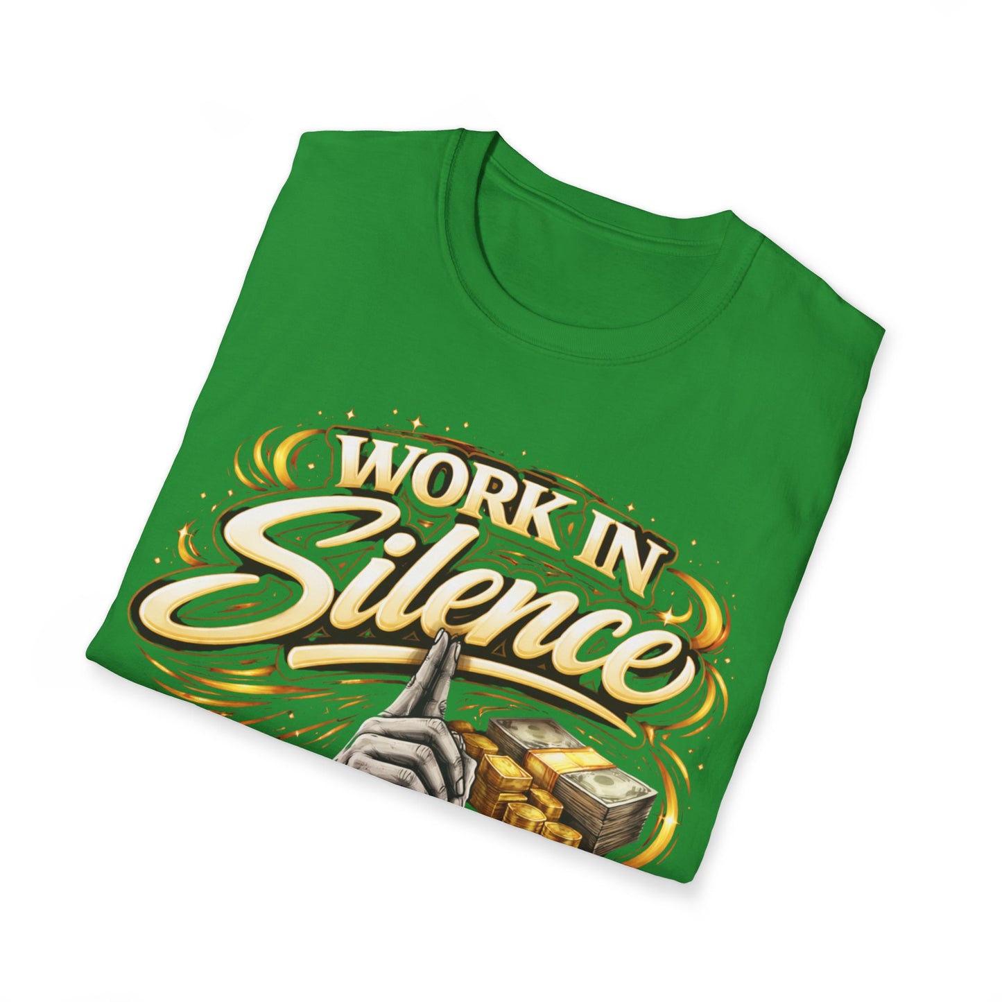 "Camiseta Work in silence 🔥"