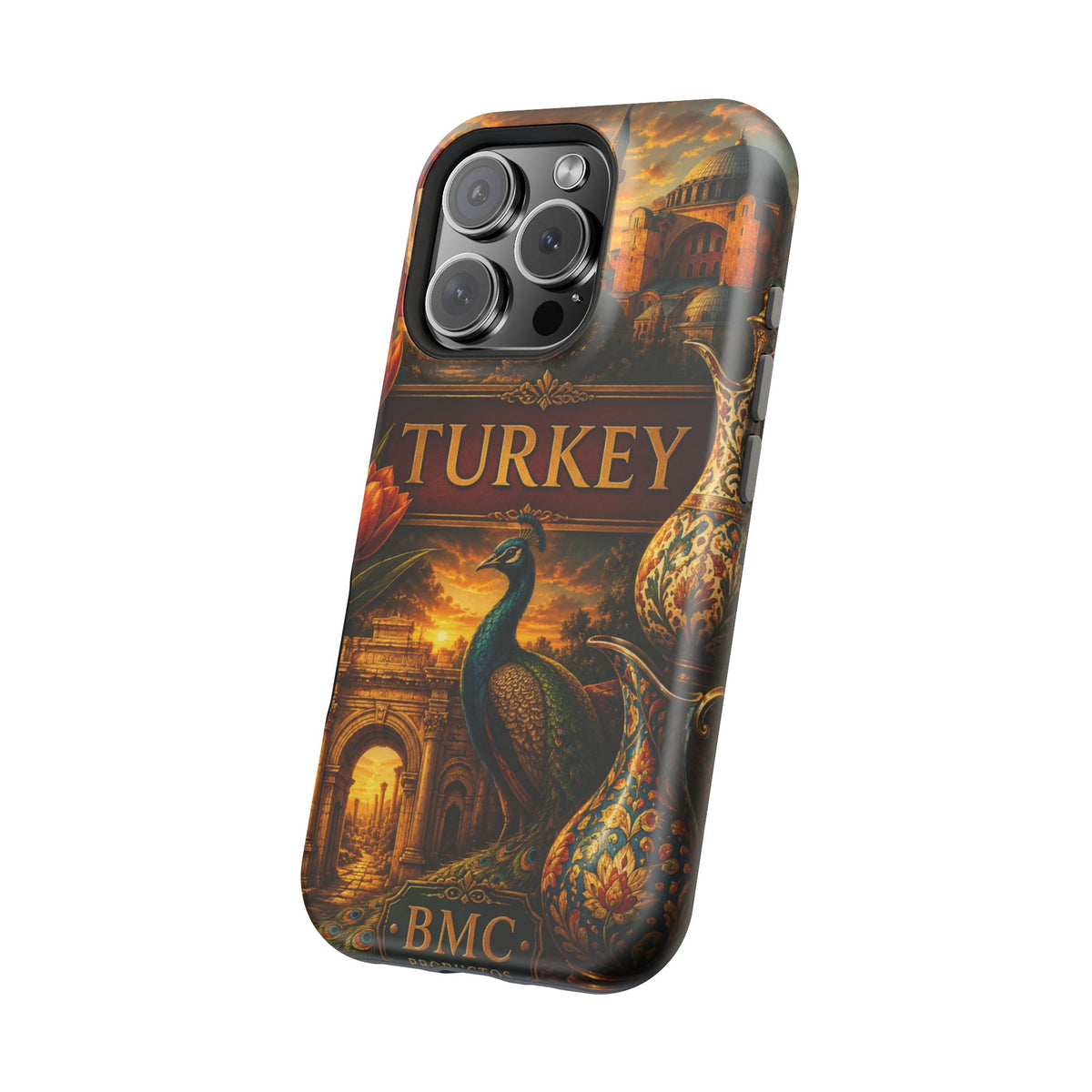 "Reinforced Magnetic Case Turkey✨ – Where East meets West"