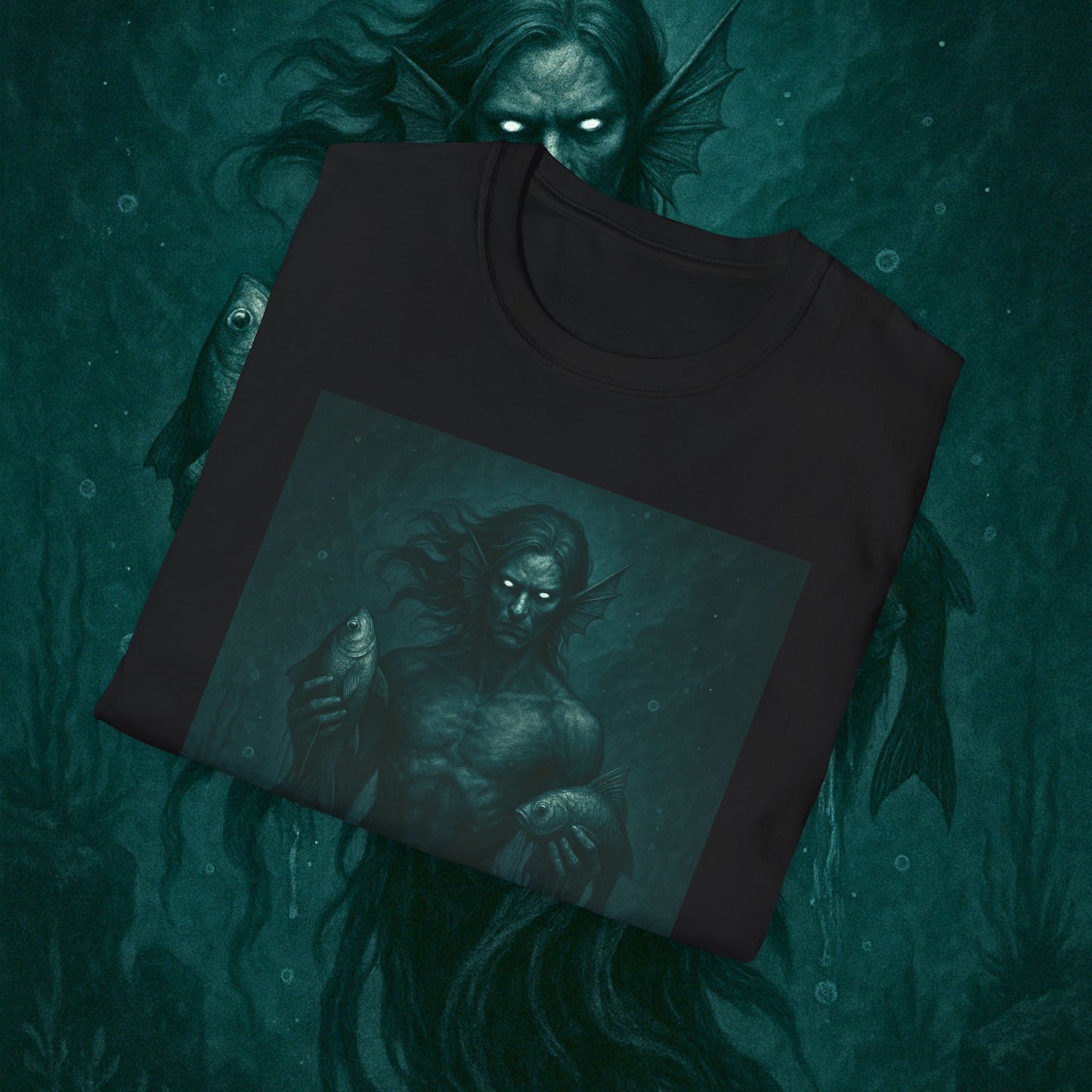 "Camiseta Piscis — El Guardián de las Profundidades"