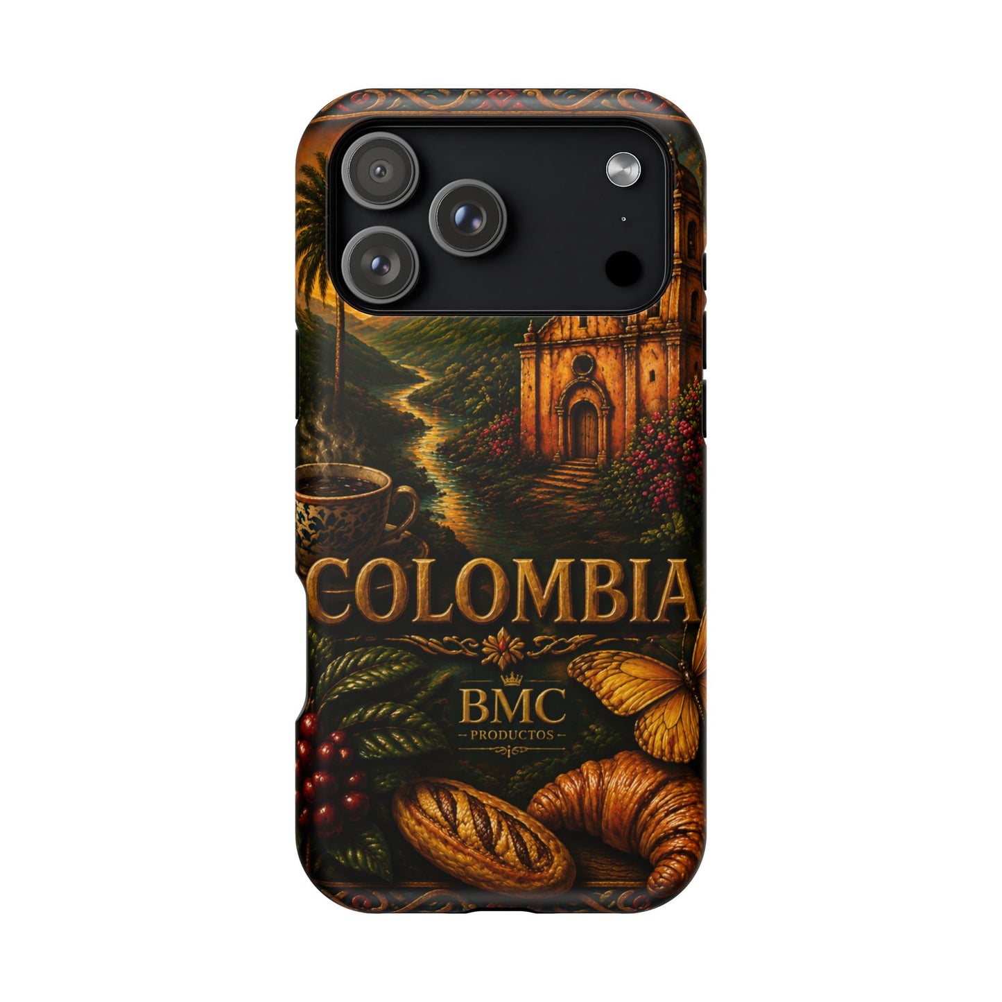 "Funda Magnética Reforzada Colombia: Magia de Colores, Café y Tradición ☕🎨🌄"