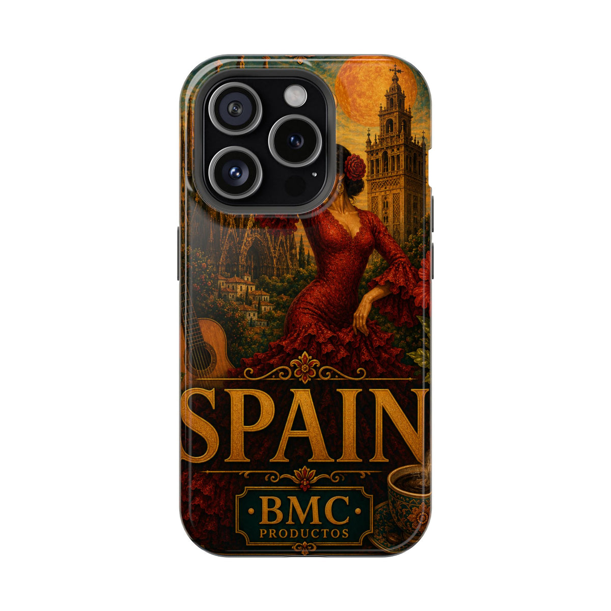 "Reinforced Magnetic Case Spain: Passion, Art, and Flavors That Make You Fall in Love 🎨💃🍷" 