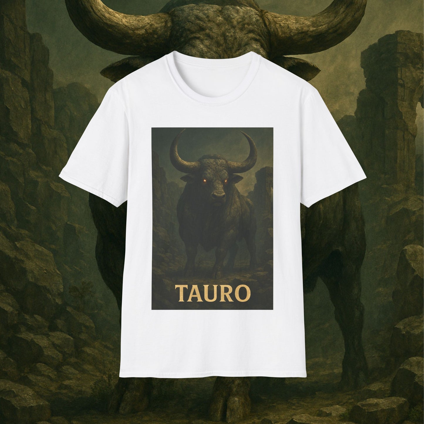 "Camiseta ♉ Tauro — Fuerza silenciosa de la tierra"