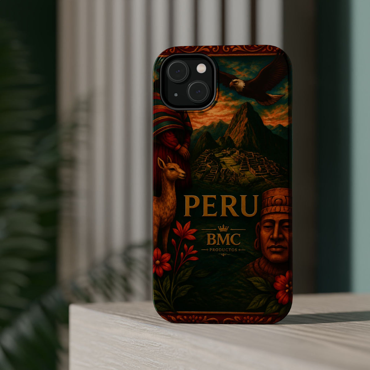 "Peru: Mysticism, History, and Eternal Wonders Reinforced Magnetic Case 🏔️🦙🛕"