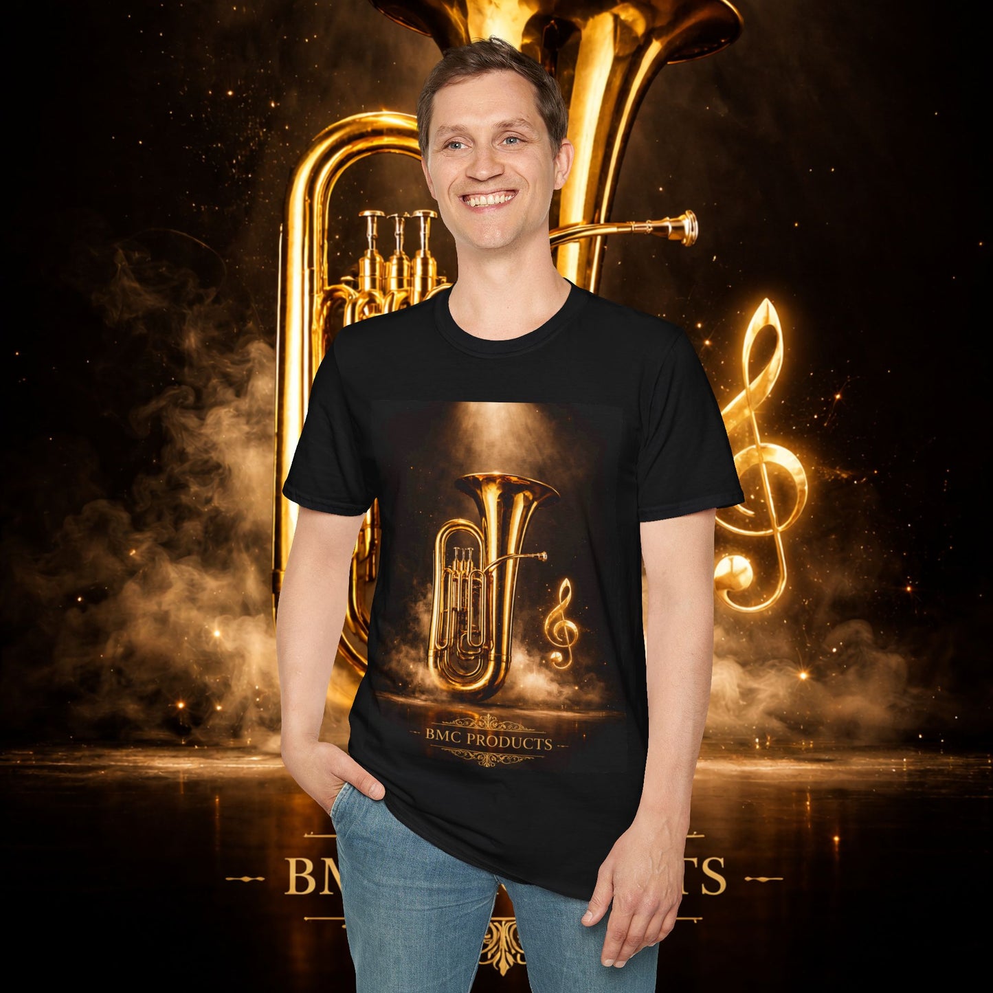 "Camiseta Tuba 🎺🔥 Cuando el alma suena, todo arde.”