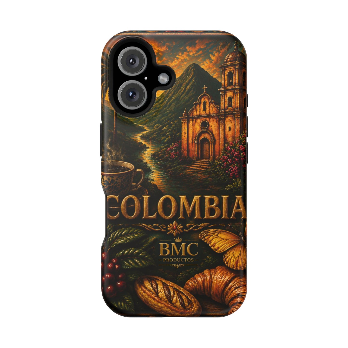 "Funda Magnética Reforzada Colombia: Magia de Colores, Café y Tradición ☕🎨🌄"