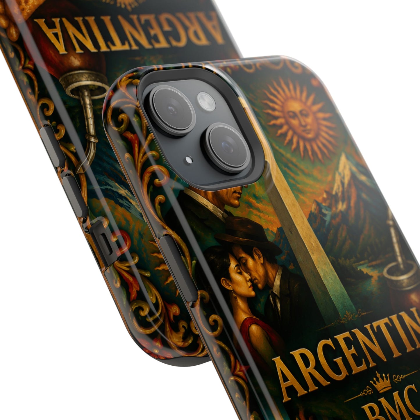 "Funda Magnética Reforzada Argentina: Pasión, Tradición y Tierra de Sueños🔥🏞️"