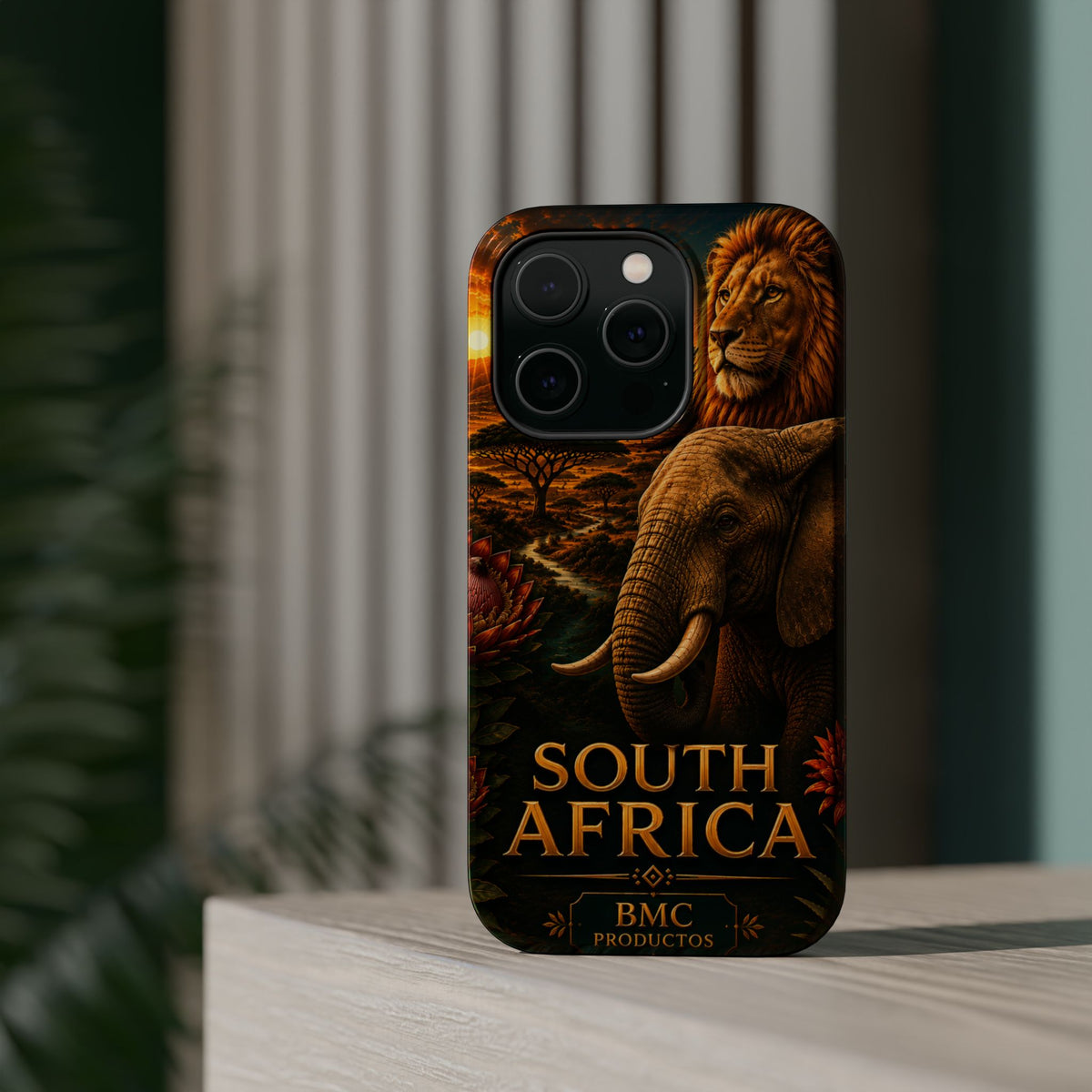 "Reinforced Magnetic Case South Africa 🌍 – A world of adventure and diversity"
