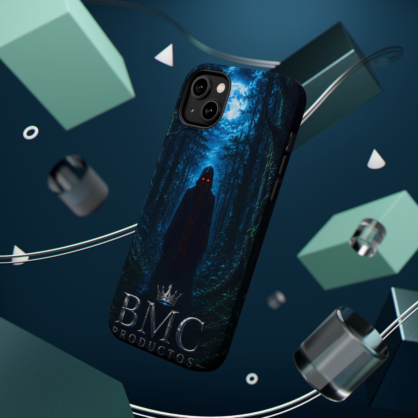 "Funda Magnética Reforzada🖤 El Vigía del Bosque Oscuro"