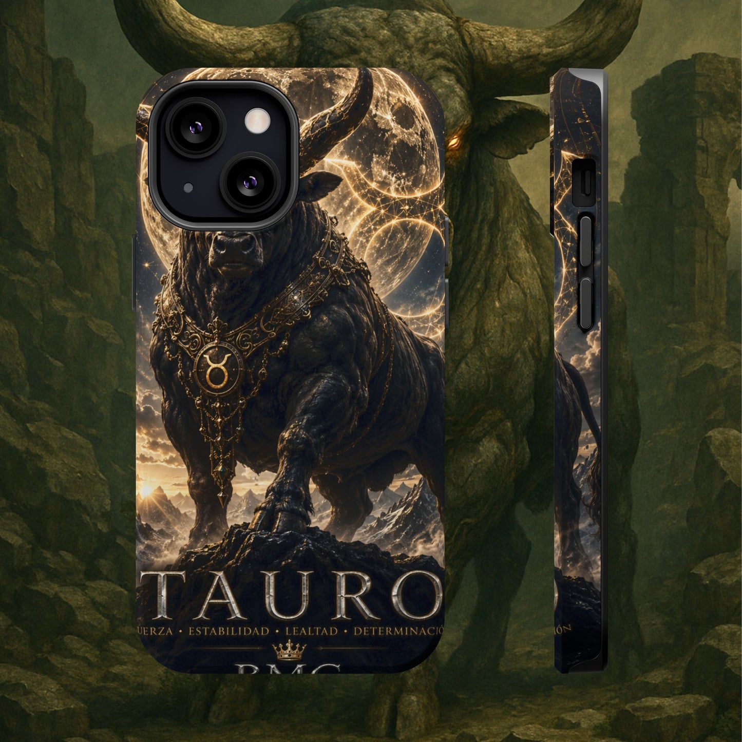 "Funda Magnética Reforzada♉ Tauro — Fuerza silenciosa de la tierra"
