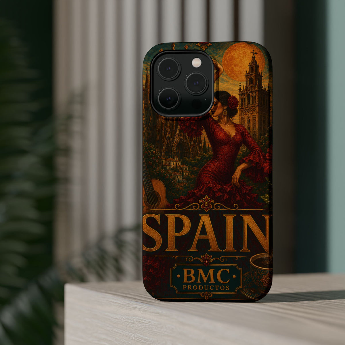 "Reinforced Magnetic Case Spain: Passion, Art, and Flavors That Make You Fall in Love 🎨💃🍷" 