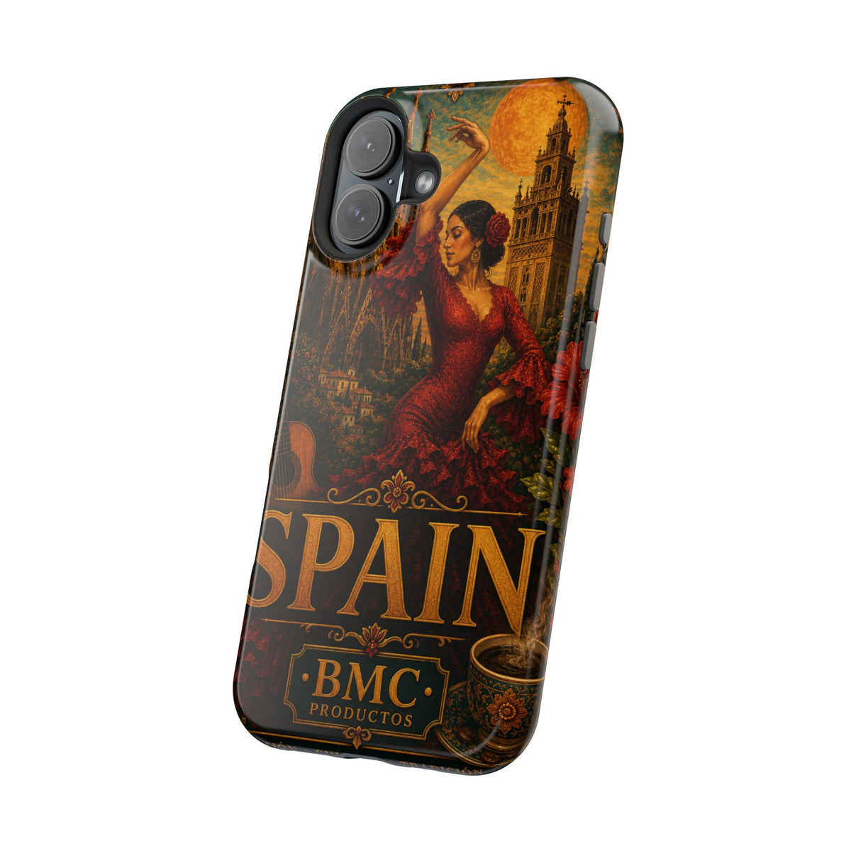"Reinforced Magnetic Case Spain: Passion, Art, and Flavors That Make You Fall in Love 🎨💃🍷" 