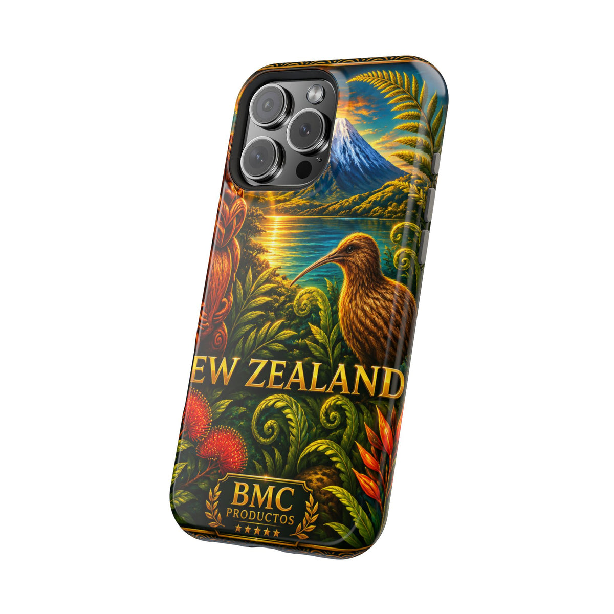"New Zealand Reinforced Magnetic Case🏞️ – A paradise of nature and adventure"