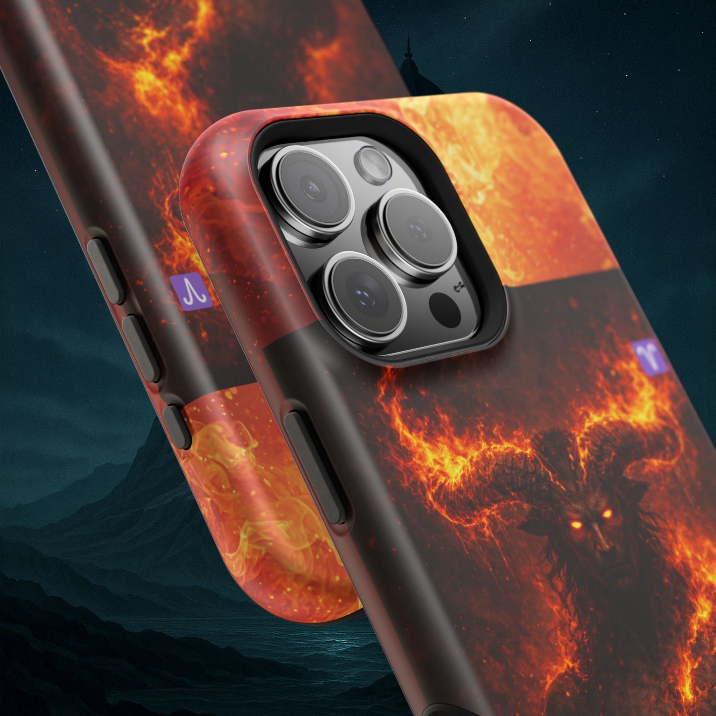"Funda Magnética Reforzada ♈ Aries — Espíritu de fuego"