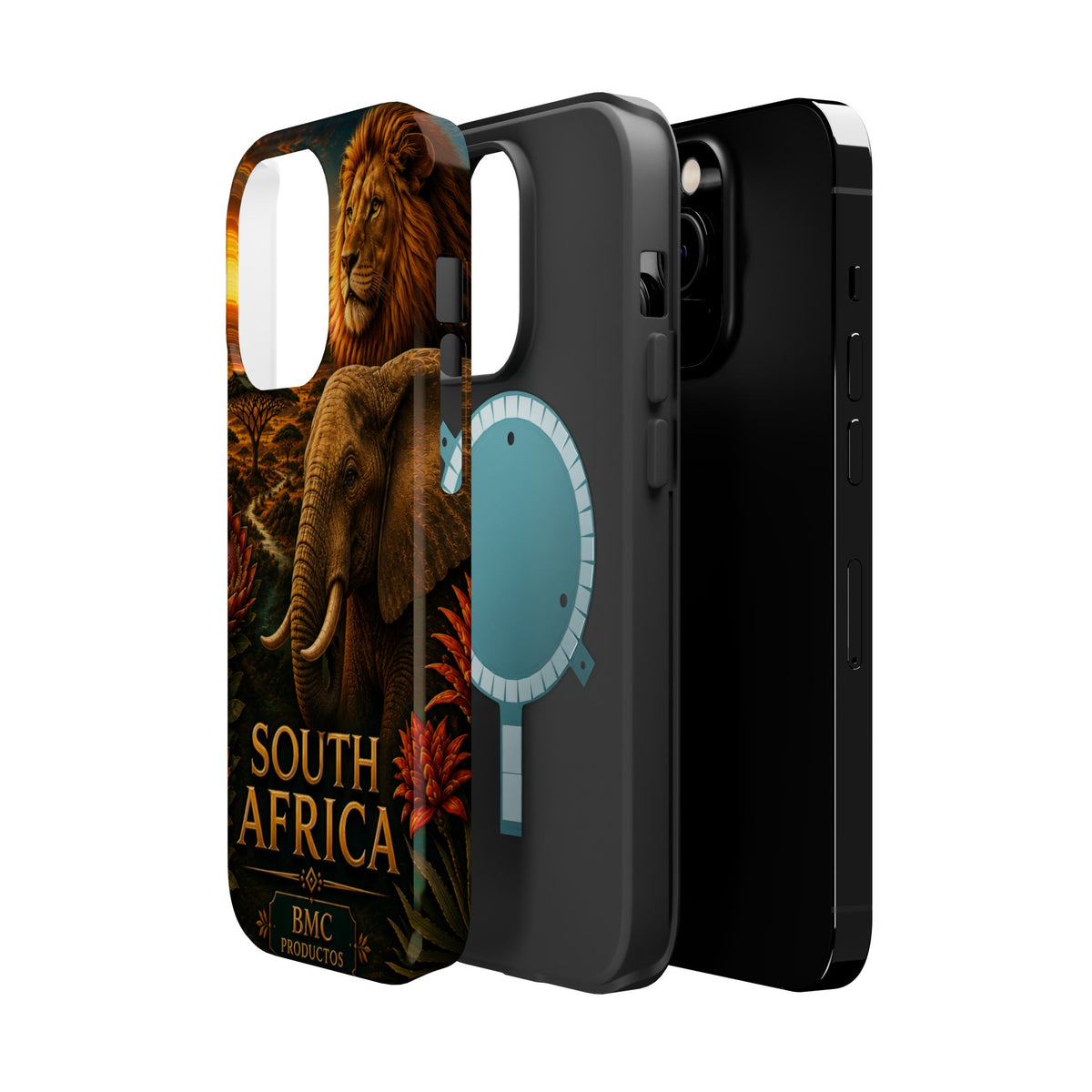 "Reinforced Magnetic Case South Africa 🌍 – A world of adventure and diversity"