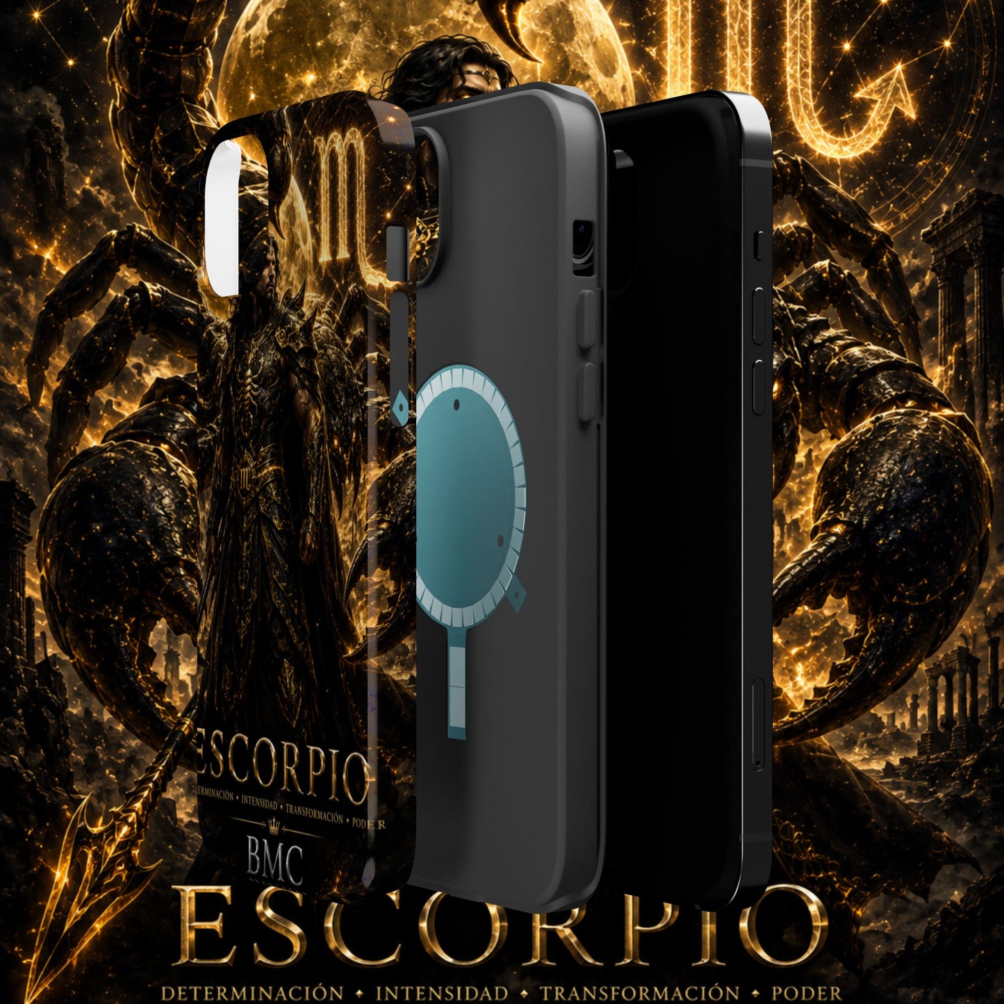 "Funda Magnética Reforzada ESCORPIO – El Vigilante de las Sombras"