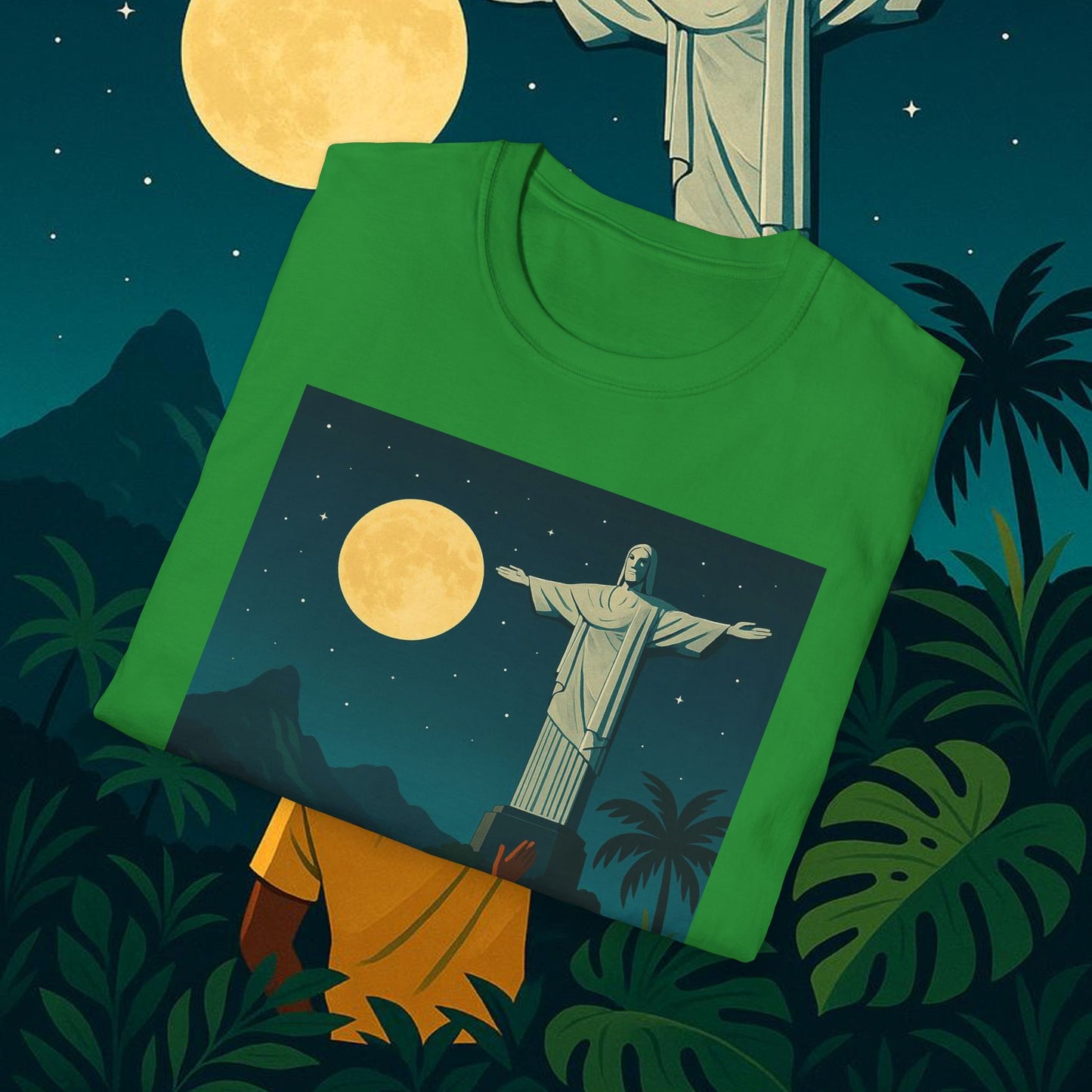 "Camiseta Brasil: Ritmo, Naturaleza y Alegría Infinita 🎶🌴🏖️"