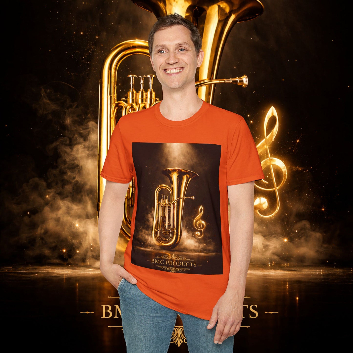 "Camiseta Tuba 🎺🔥 Cuando el alma suena, todo arde.”