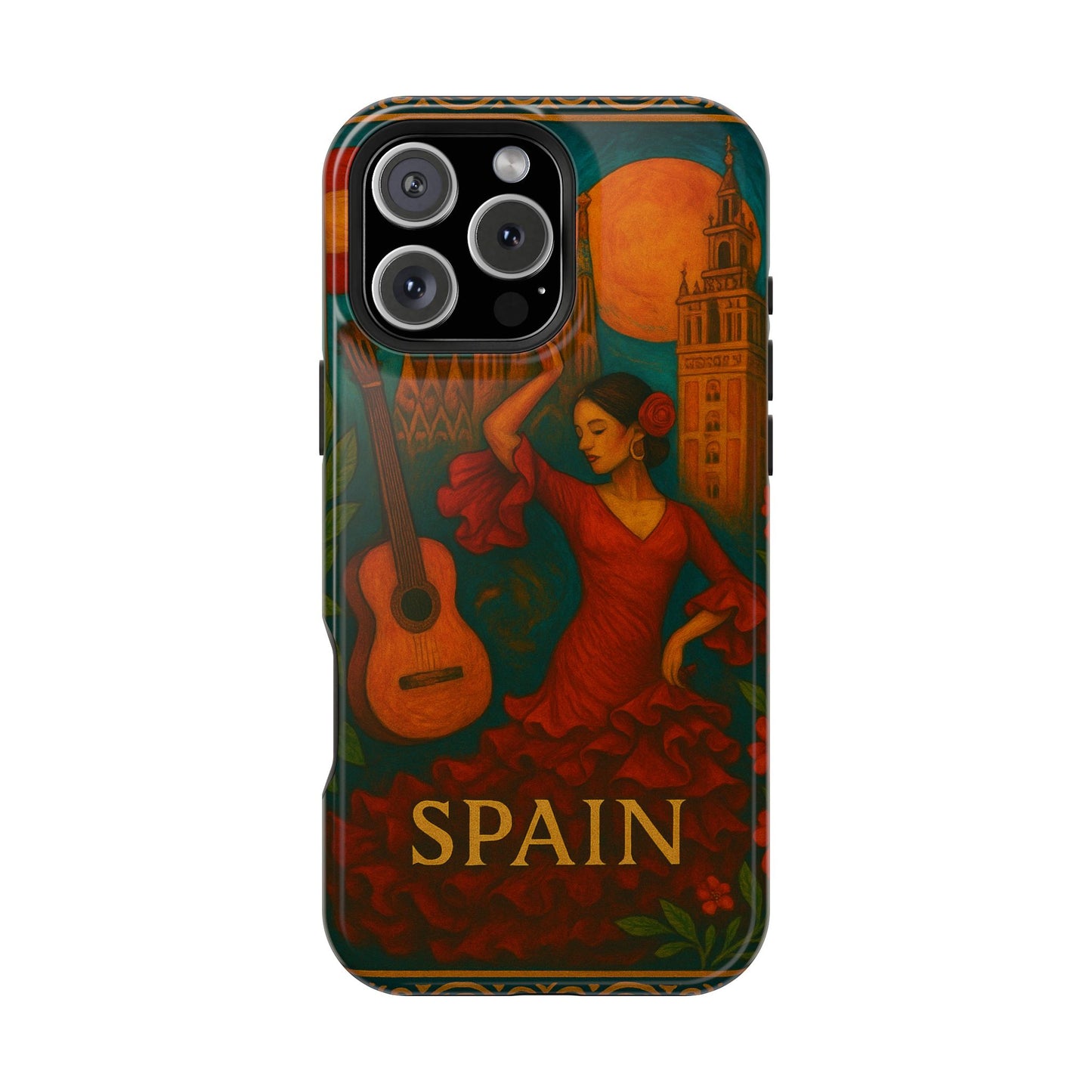"Reinforced Magnetic Case Spain: Passion, Art, and Flavors That Make You Fall in Love 🎨💃🍷" 