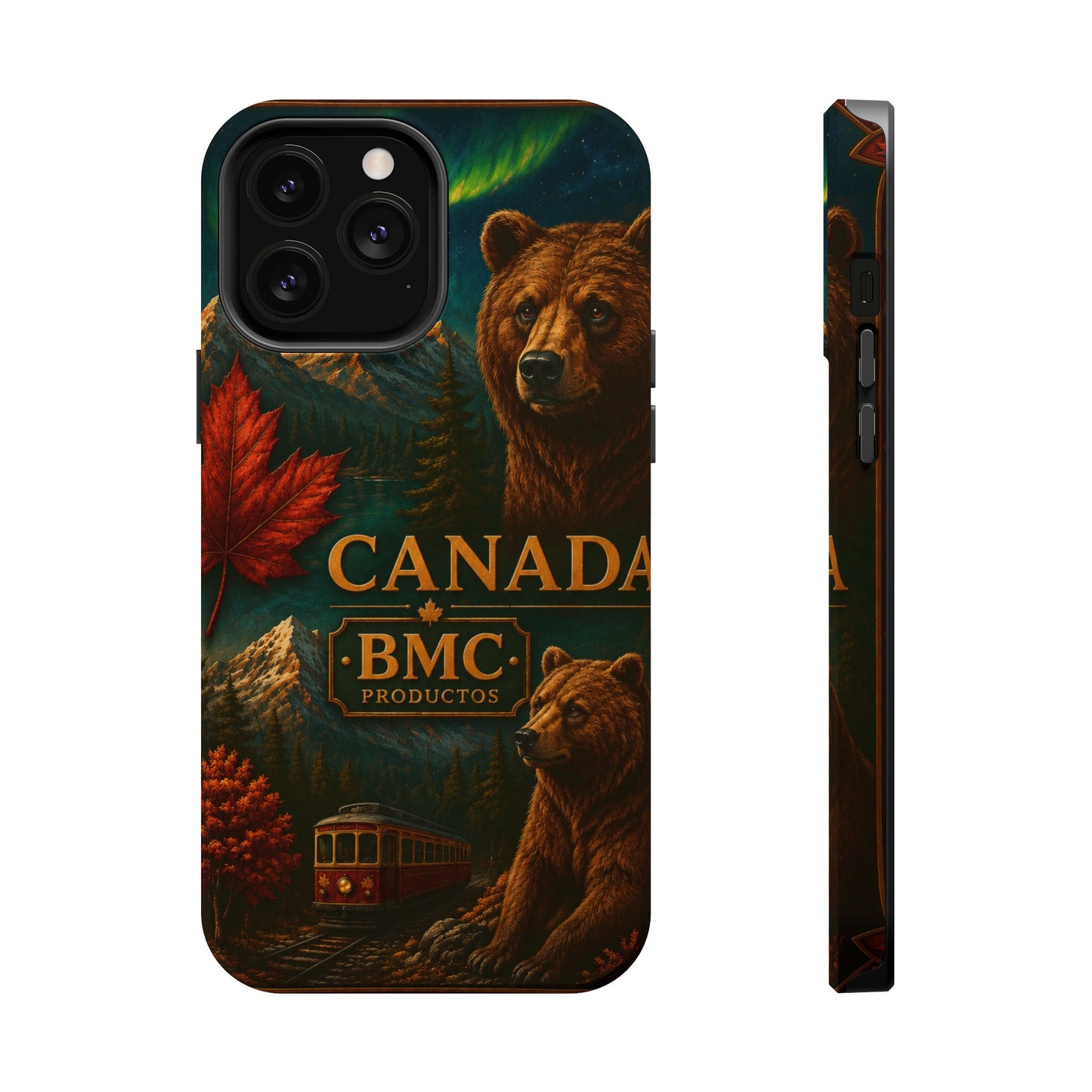 "Funda Magnética Reforzada Magnética Reforzada Canadá: Naturaleza Majestuosa y Espíritu Libre 🍁🏞️🦌"
