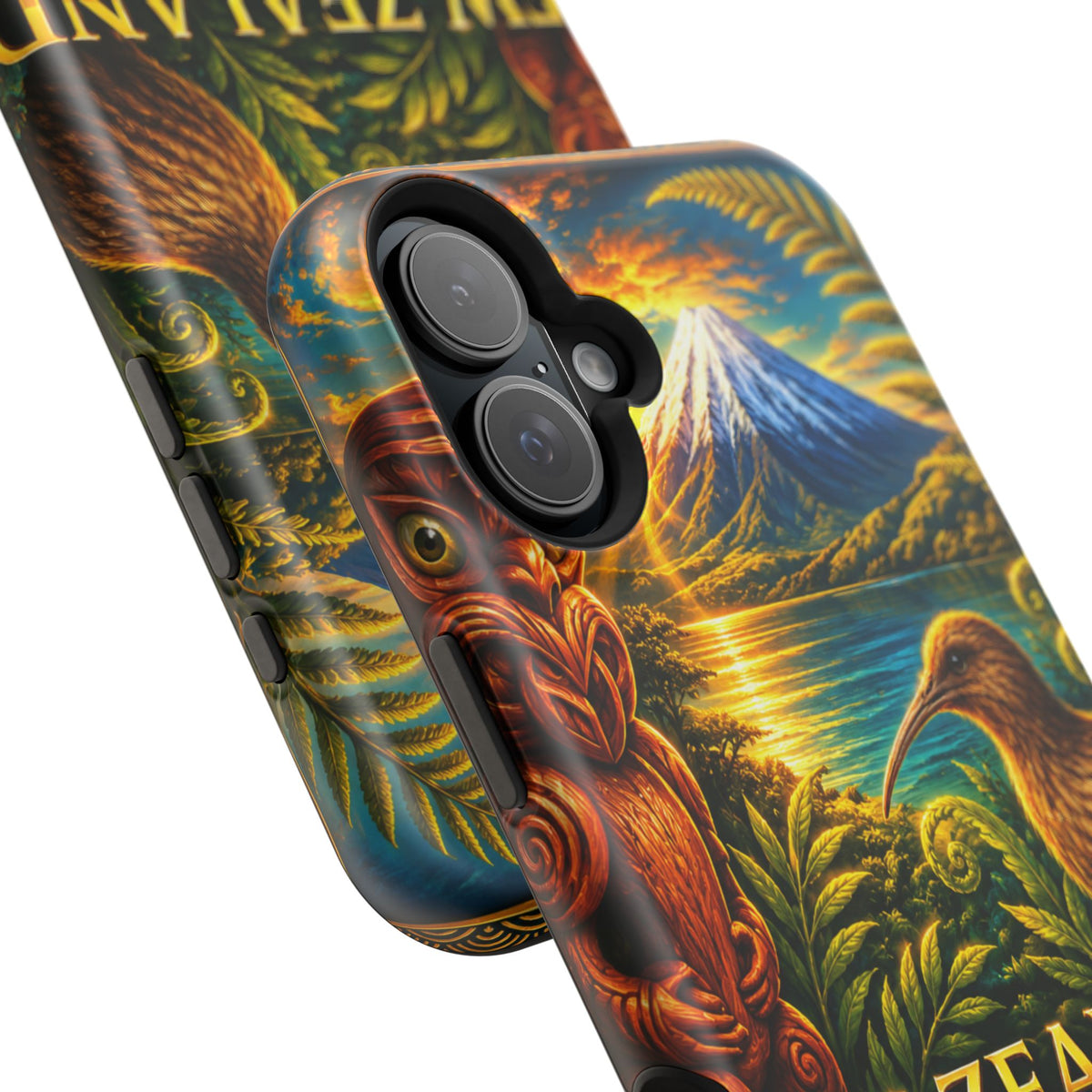 "New Zealand Reinforced Magnetic Case🏞️ – A paradise of nature and adventure"