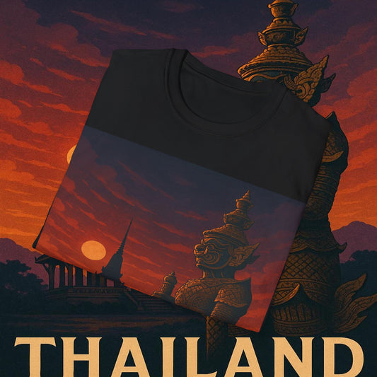 "Camiseta Thailand🌴 – El Reino de las Sonrisas y la Aventura"