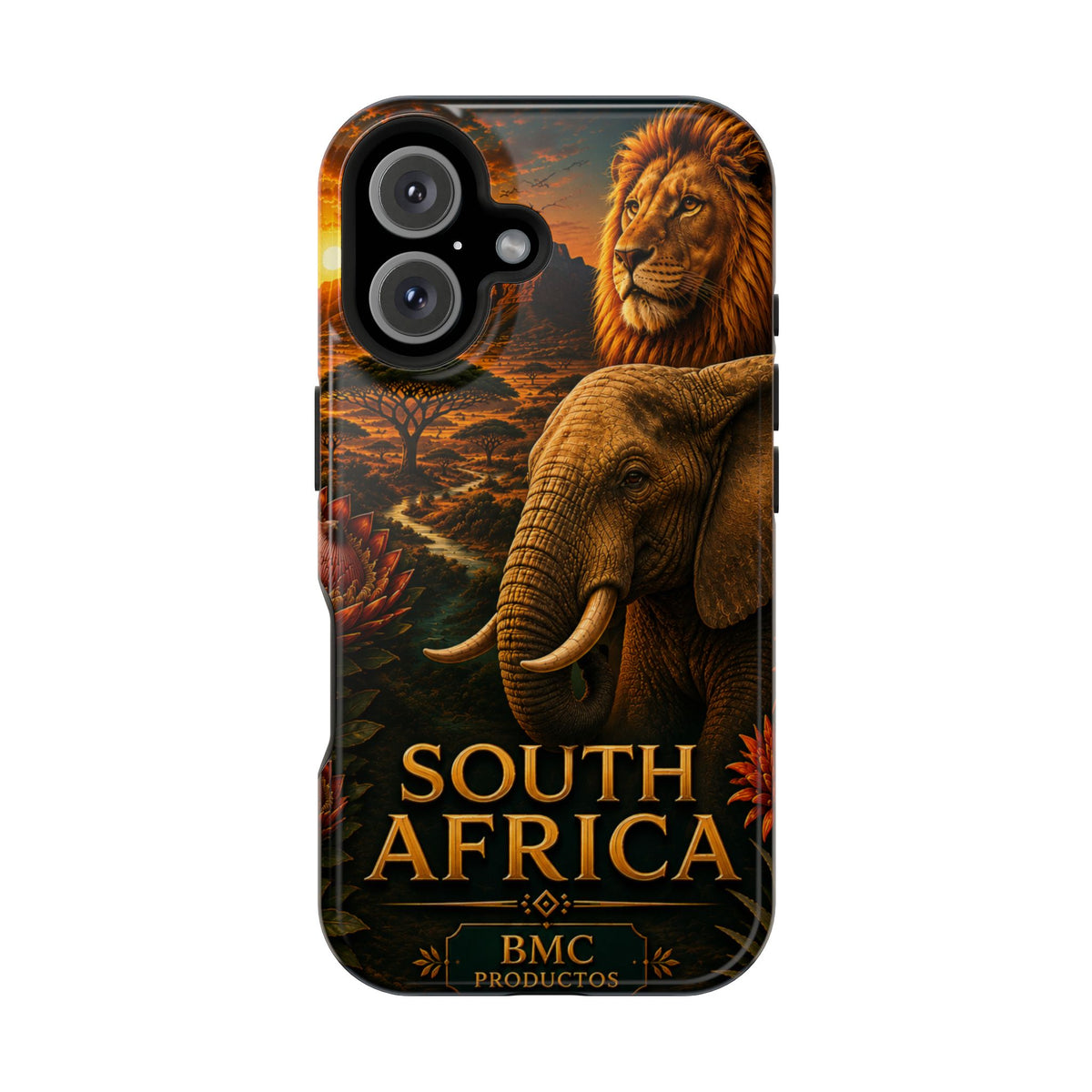 "Reinforced Magnetic Case South Africa 🌍 – A world of adventure and diversity"