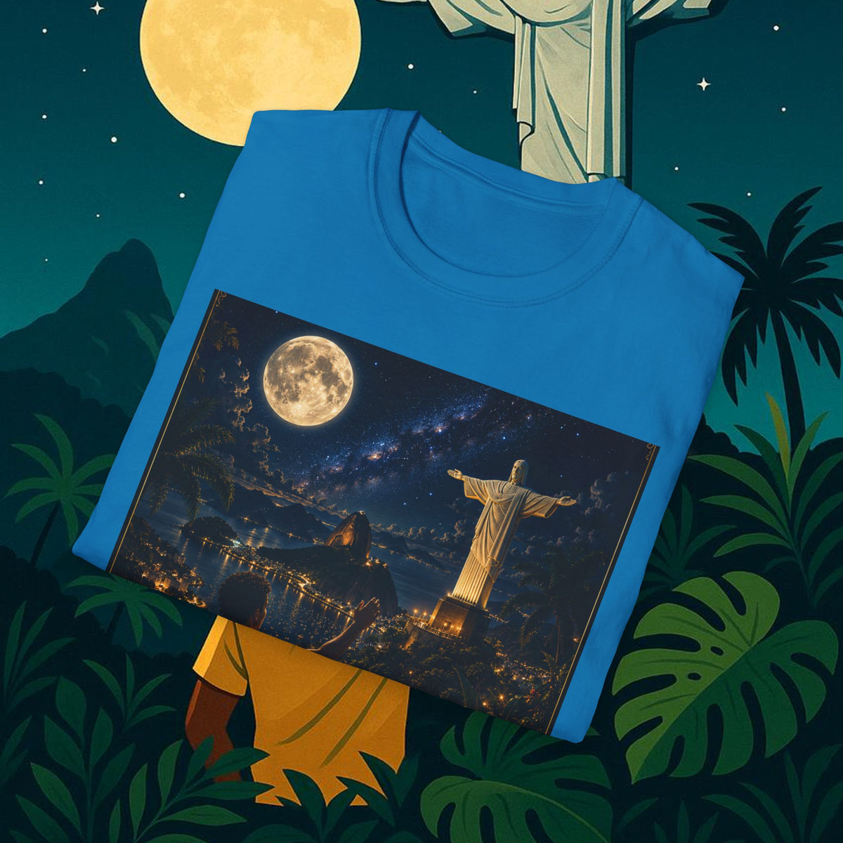 "Camiseta Brasil: Ritmo, Naturaleza y Alegría Infinita 🎶🌴🏖️"