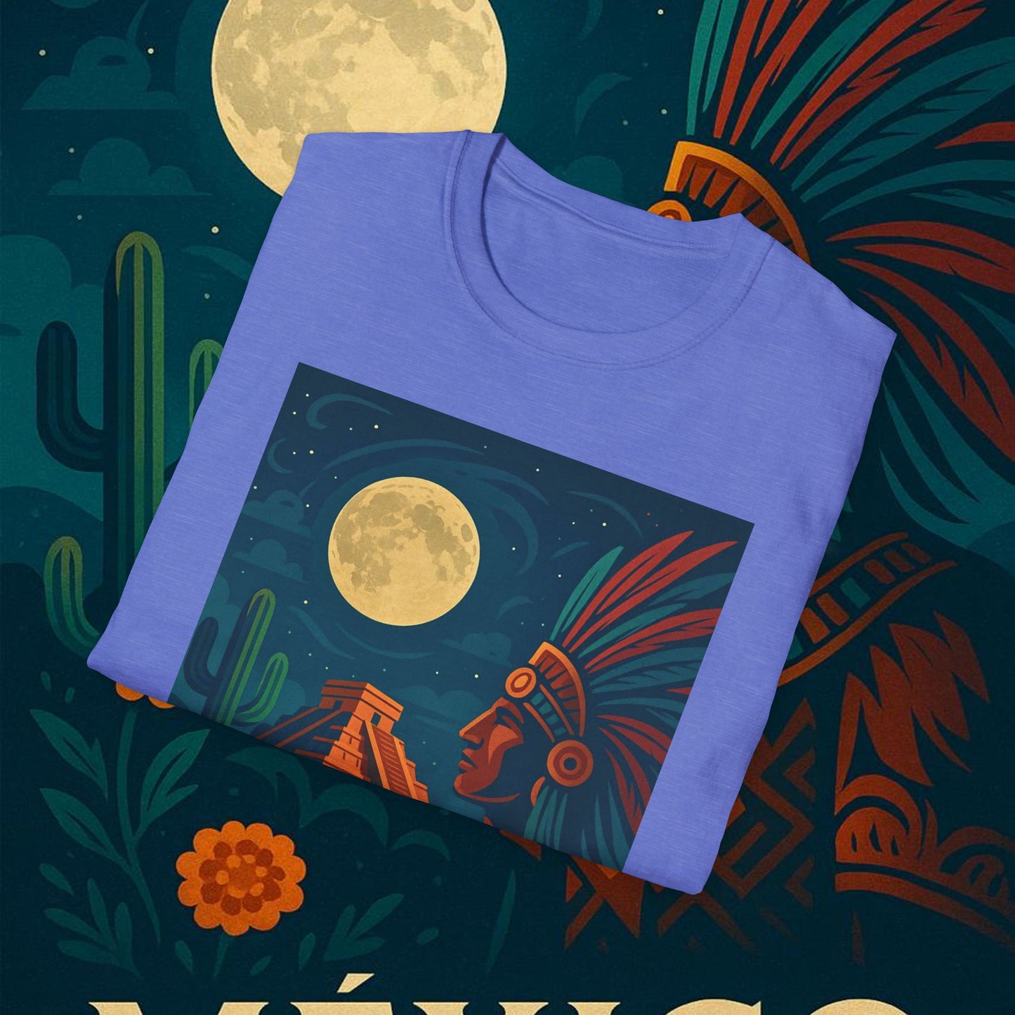 "Camiseta México: Tierra de Colores, Cultura y Corazón 🌵🎉🪅"