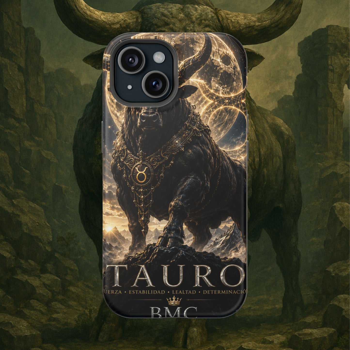 "Funda Magnética Reforzada♉ Tauro — Fuerza silenciosa de la tierra"