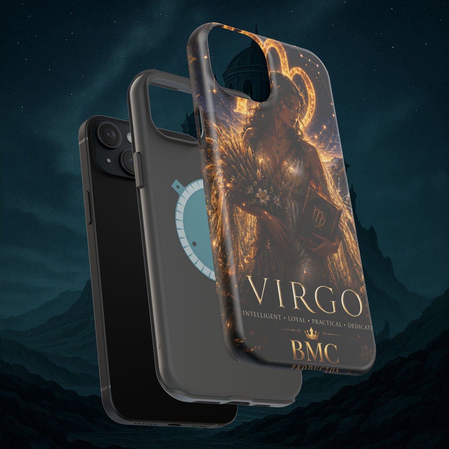 "Funda Magnética Reforzada ♍ Virgo-La Guardiana del Conocimiento"