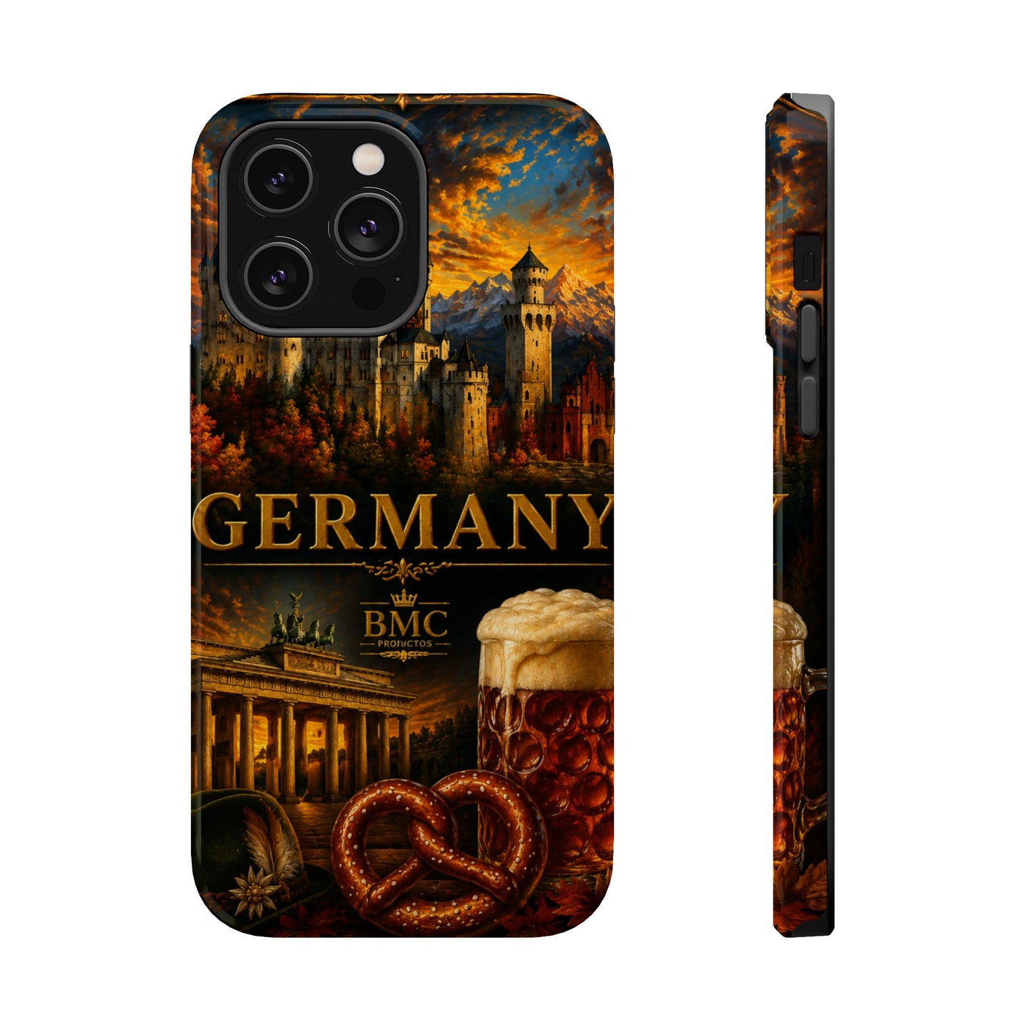 "Funda Magnética Reforzada Alemania: Fortaleza, Historia y Tradición 🎖️🏰🍺"