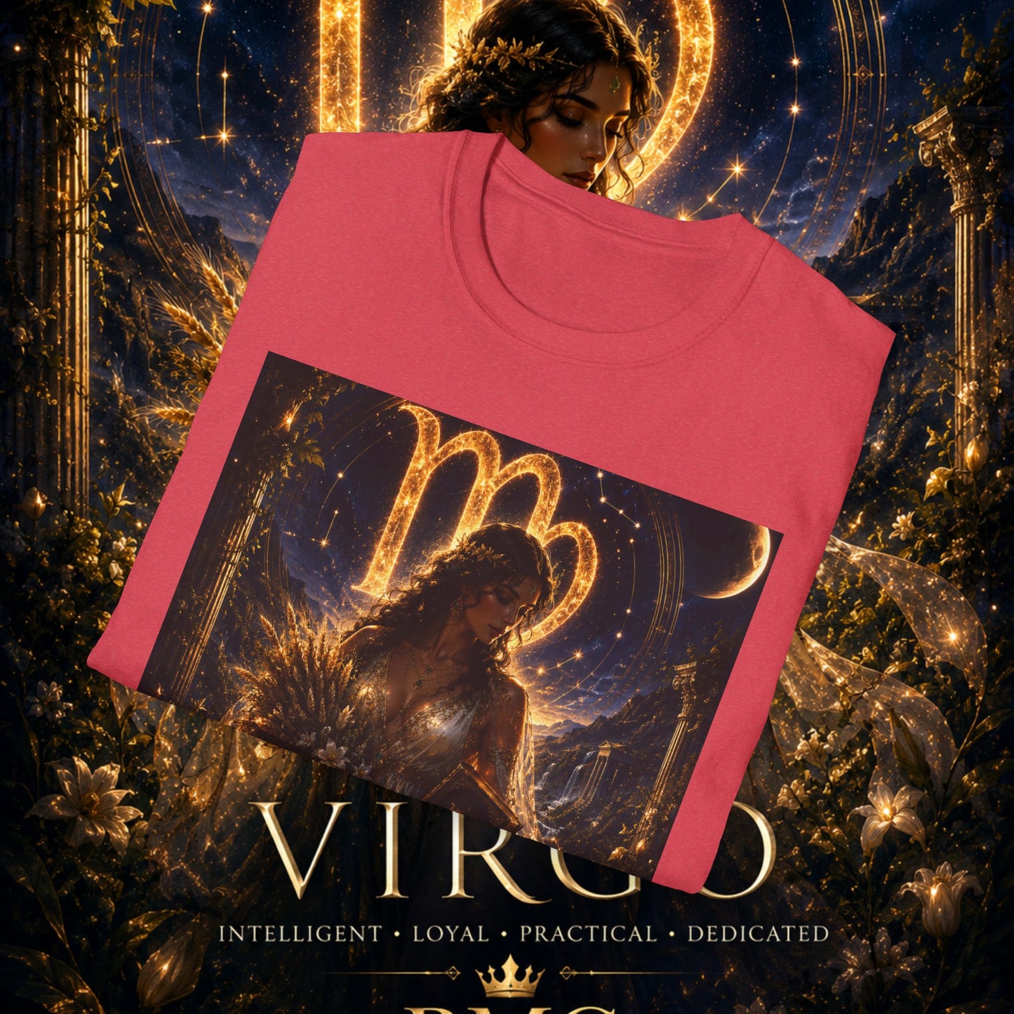 "Camiseta ♍ Virgo-La Guardiana del Conocimiento"