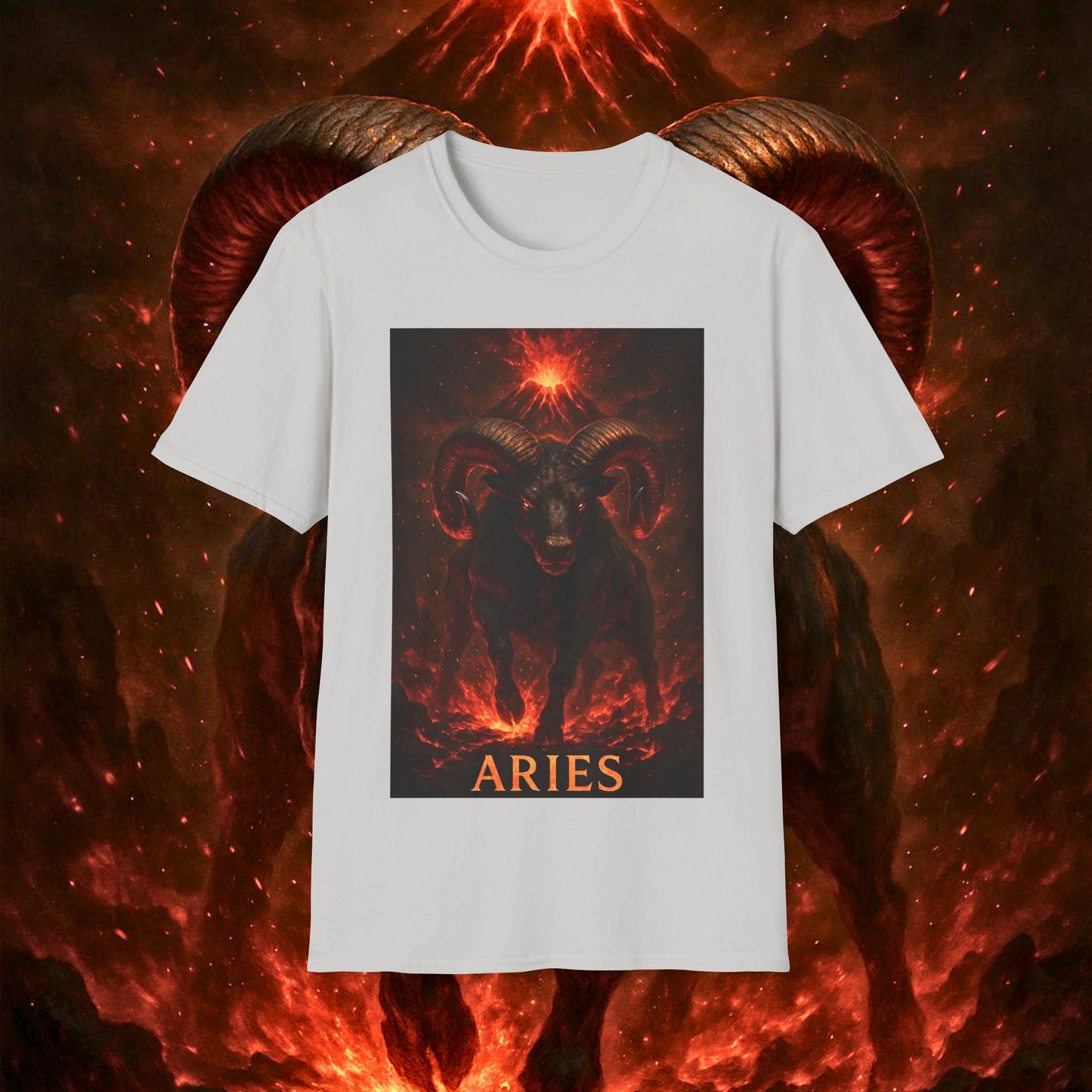 "Camiseta ♈ Aries — Espíritu de fuego"