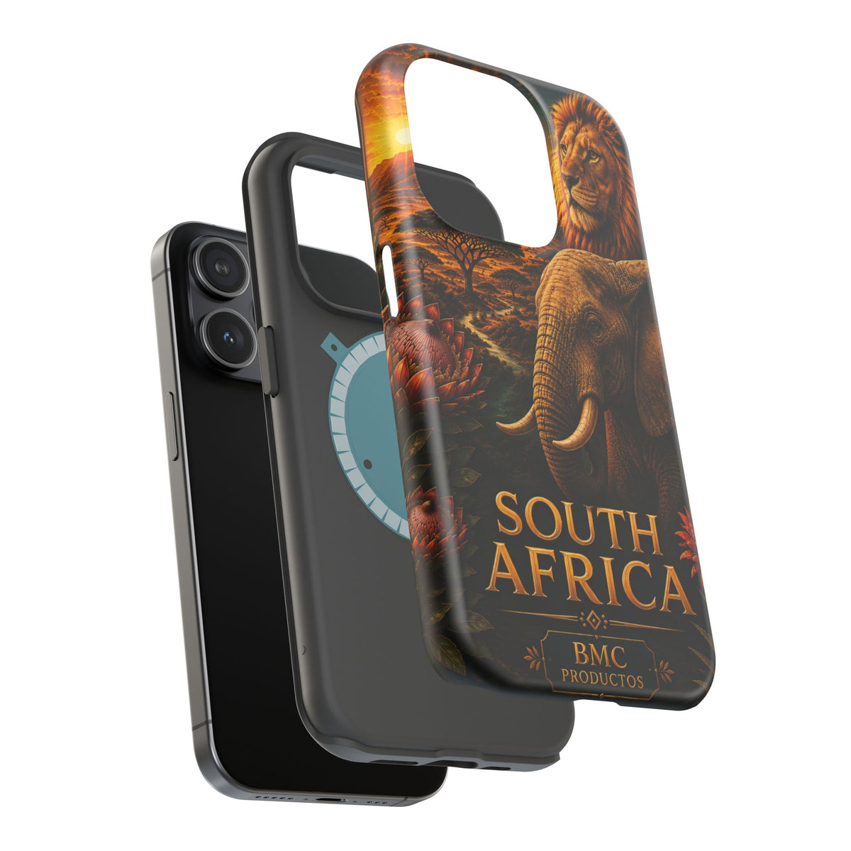 "Reinforced Magnetic Case South Africa 🌍 – A world of adventure and diversity"