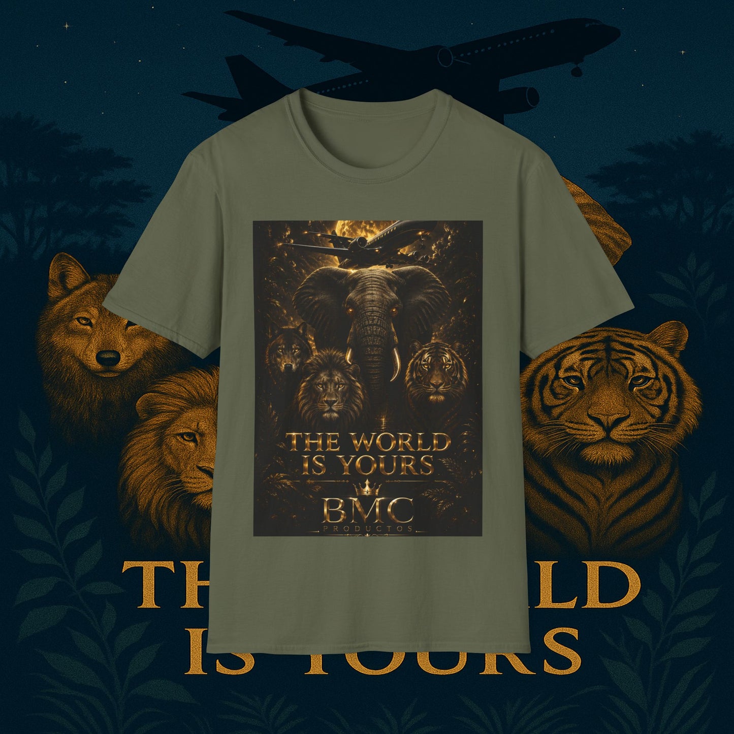 "Camiseta El mundo es tuyo"🌍✨