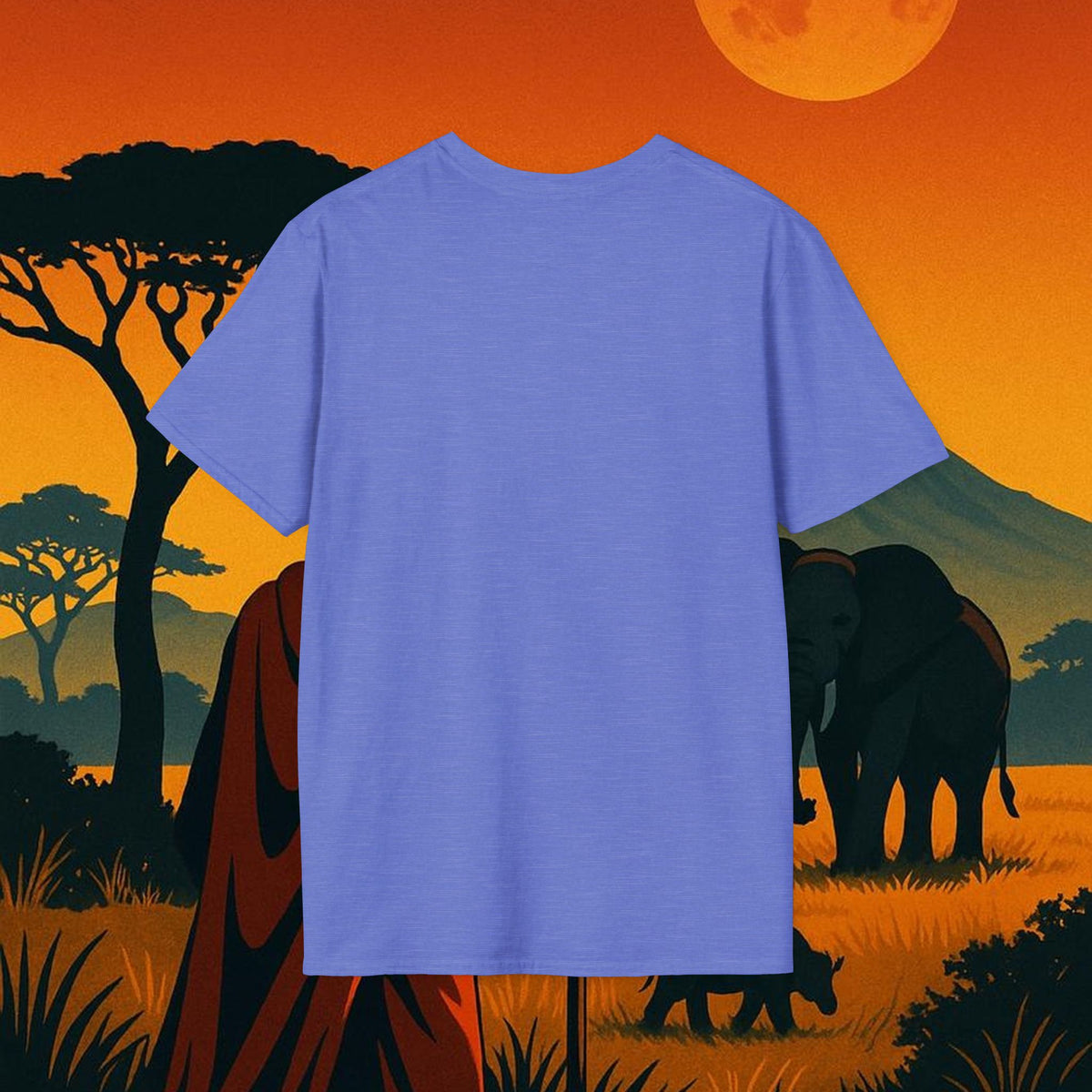 "Camiseta Kenia: Aventura Salvaje y Tierra de Horizontes Infinitos 🦁🌄🏕️"