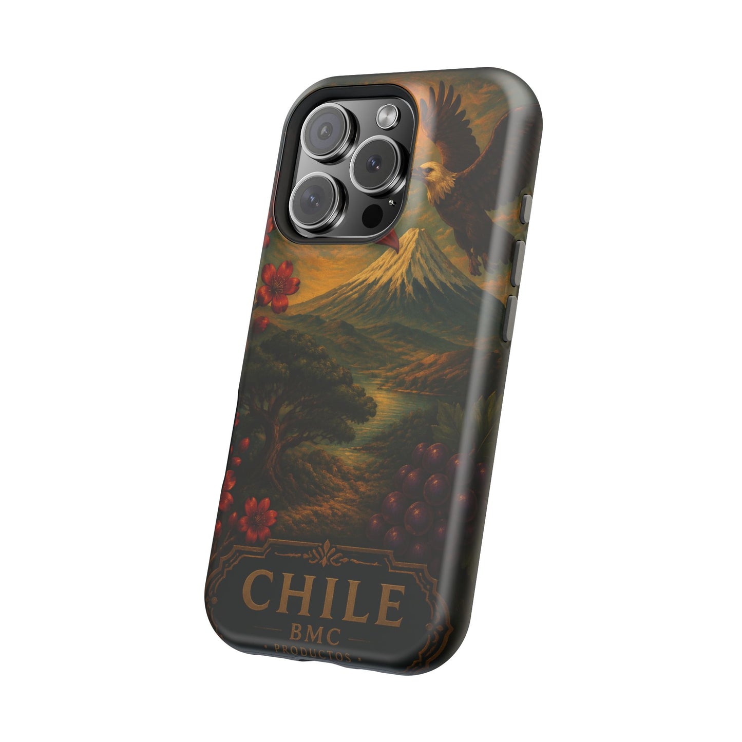 "Funda Magnética Reforzada Magnética Reforzada Chile: Naturaleza Indómita y Horizontes Eternos 🏔️🍇🏜️"