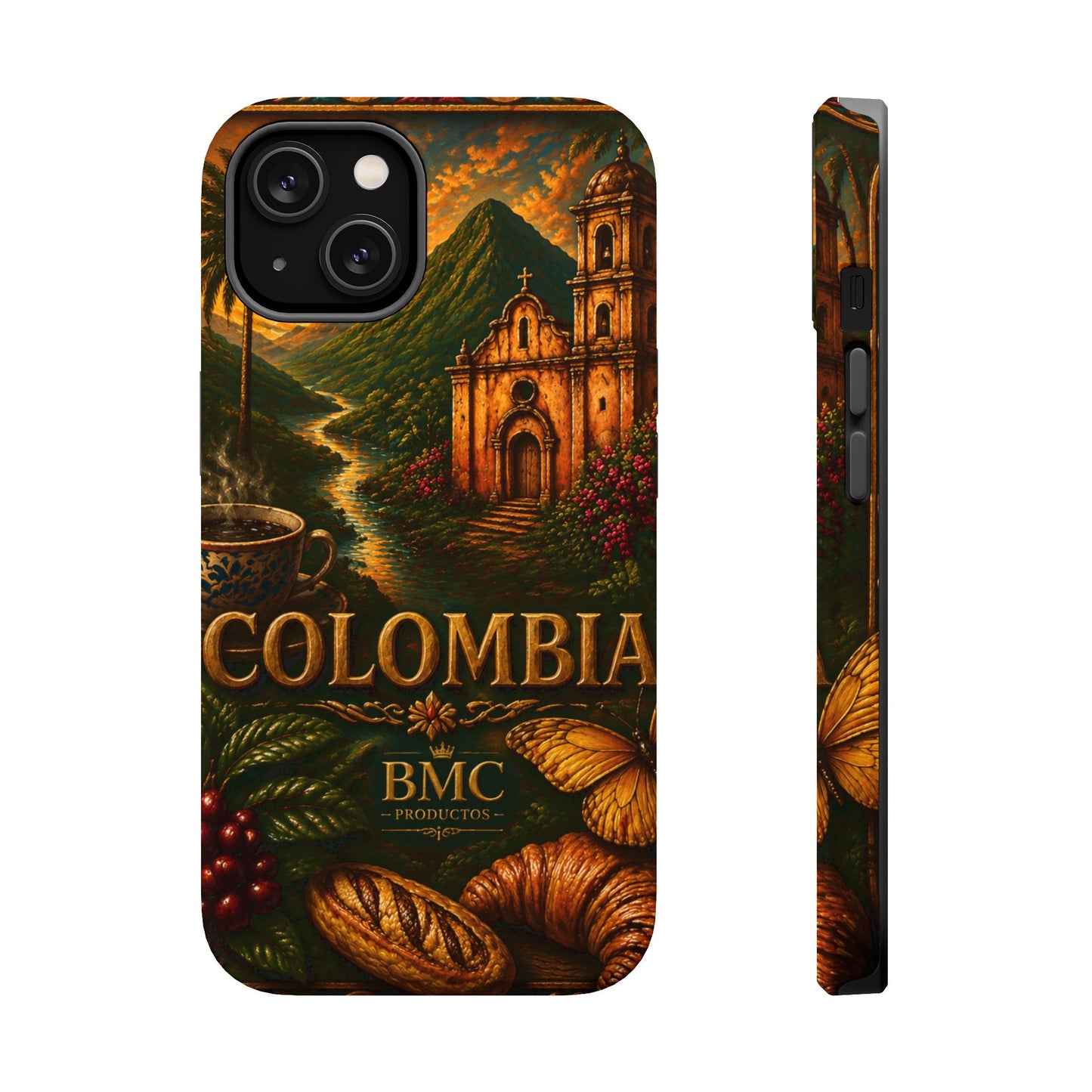 "Funda Magnética Reforzada Colombia: Magia de Colores, Café y Tradición ☕🎨🌄"