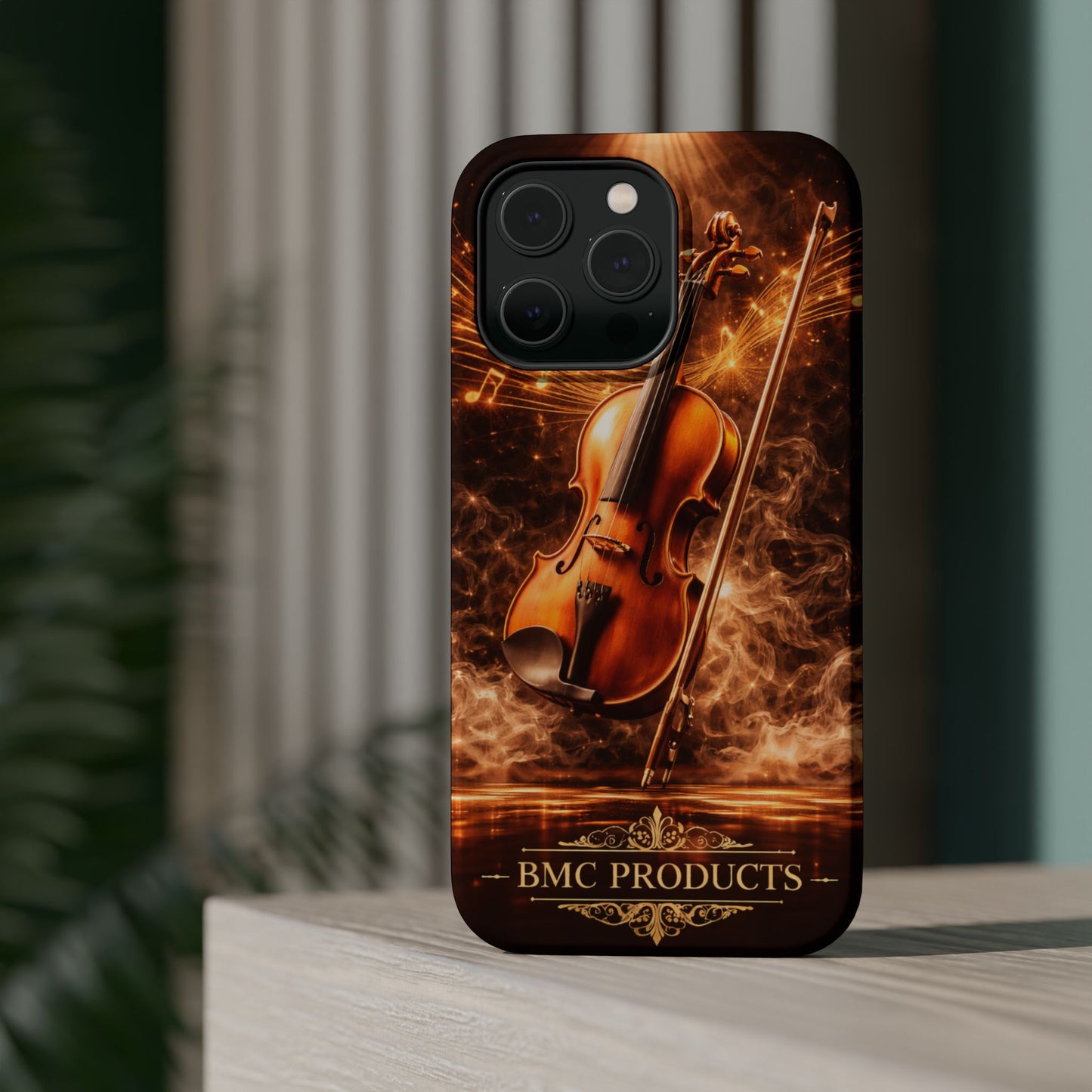 "Funda Magnética Reforzada Magnética Reforzada violin 🎻🔥 “Toca con el alma. Quema con cada nota.” 🔥🎻