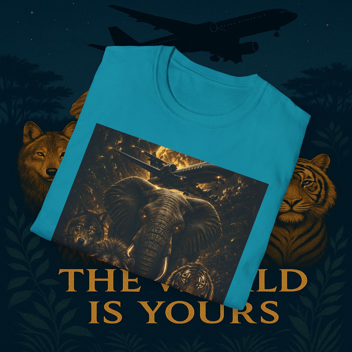 "Camiseta El mundo es tuyo"🌍✨