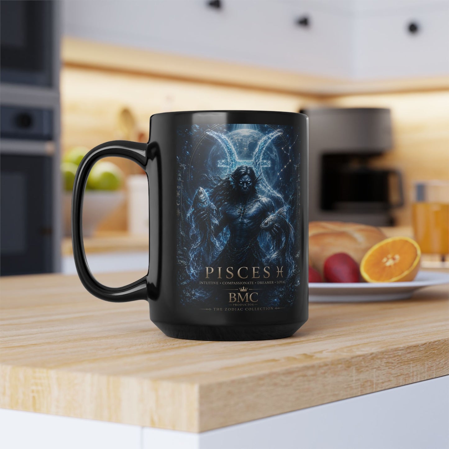 "Taza Piscis — El Guardián de las Profundidades"