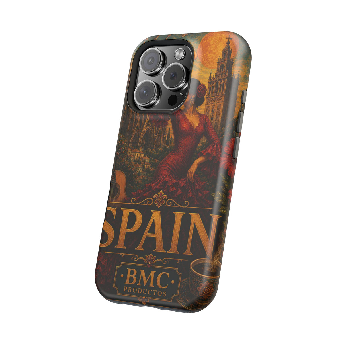 "Reinforced Magnetic Case Spain: Passion, Art, and Flavors That Make You Fall in Love 🎨💃🍷" 